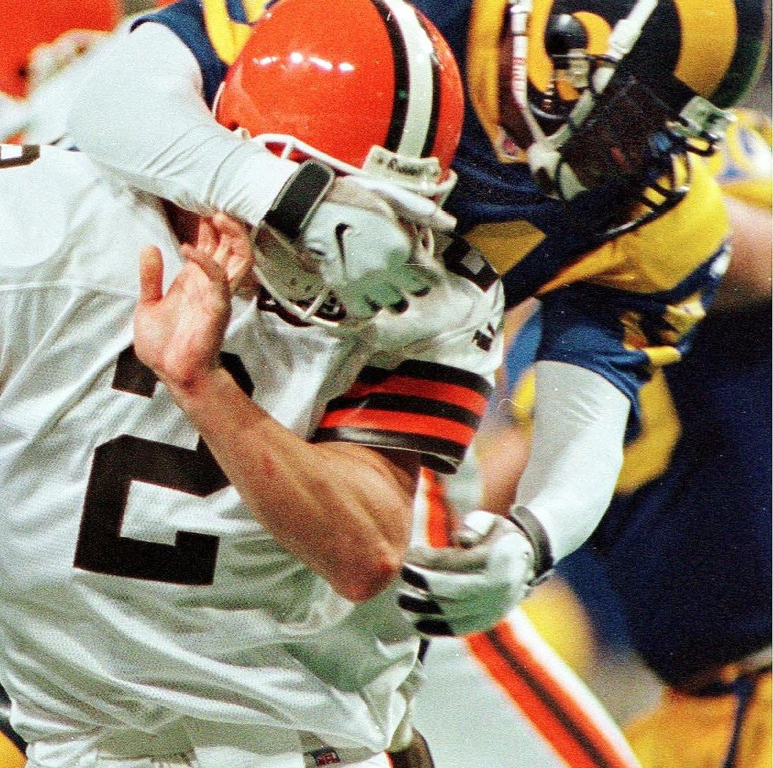 1123x1117 Rams: Marshall Faulk dumps Browns after food poisoning. Turf Show Times