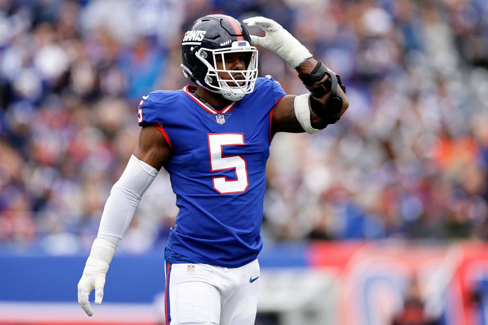 1920x1280 Download Kayvon Thibodeaux New York Giants Wallpaper