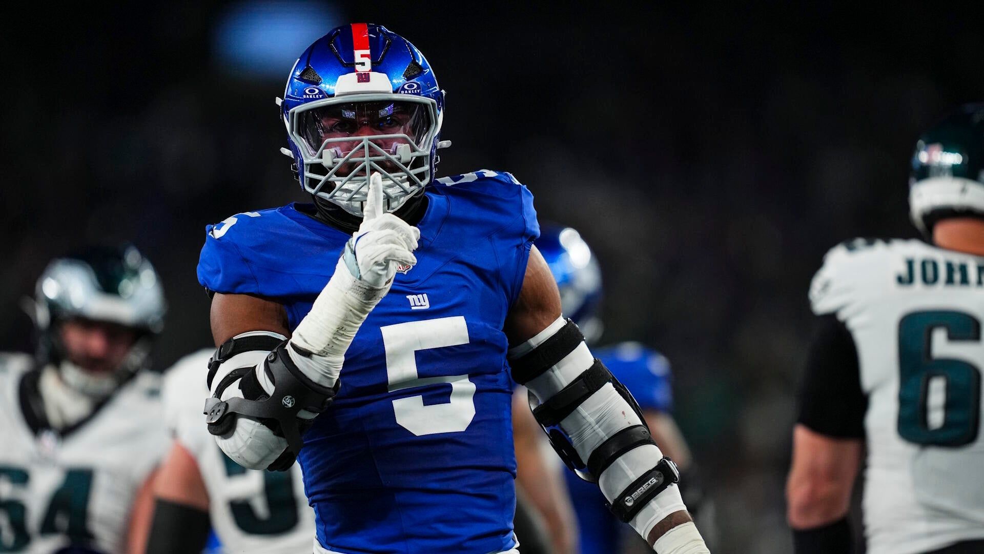 1920x1080 New York Giants have 'no interest' in trading OLB Kayvon Thibodeaux, per report