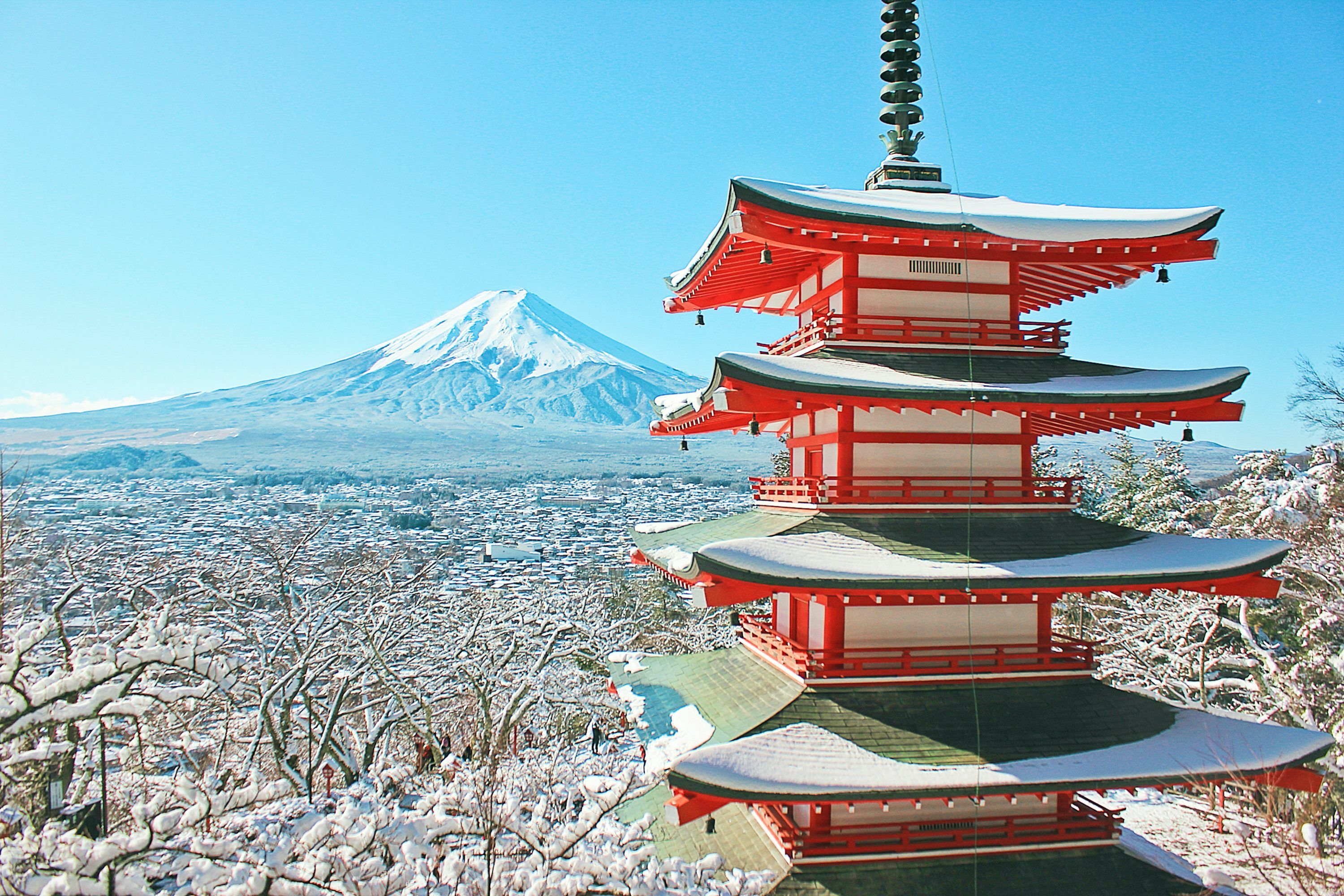 3000x2000 Japan Winter Picture. Download Free Image