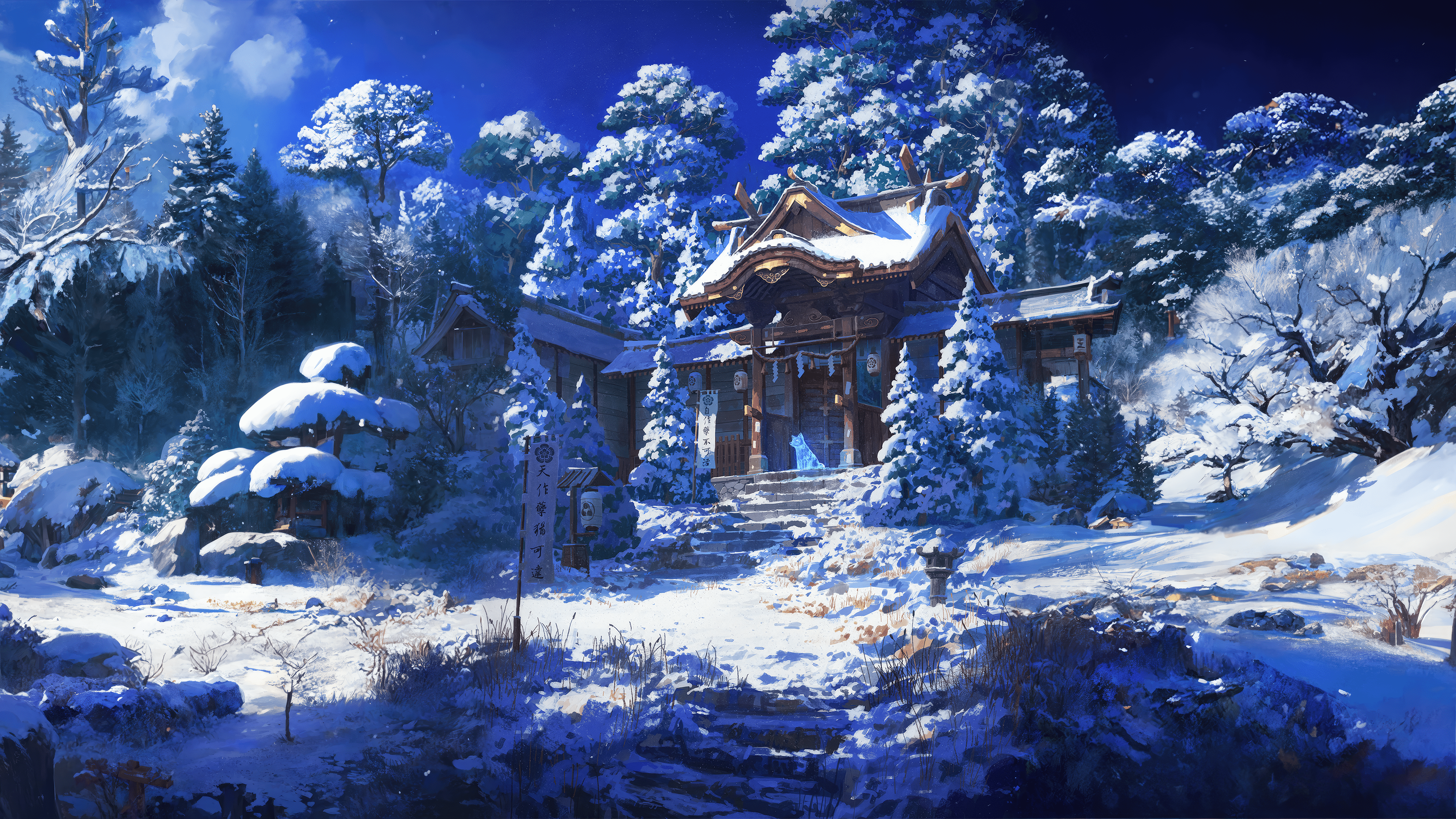 3840x2160 Japan shrine by Cycle Circle [3840x2160]
