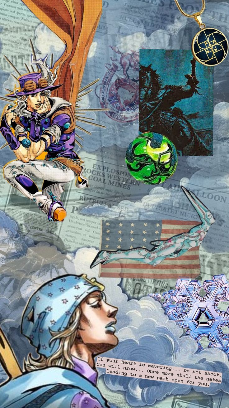 736x1308 JoJo Steel Ball Run wallpaper