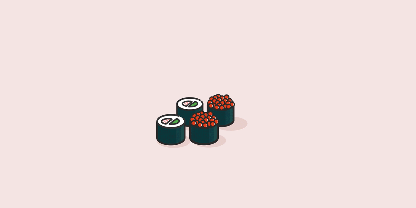1400x700 Food GIF collection (5). GIFs - Behance