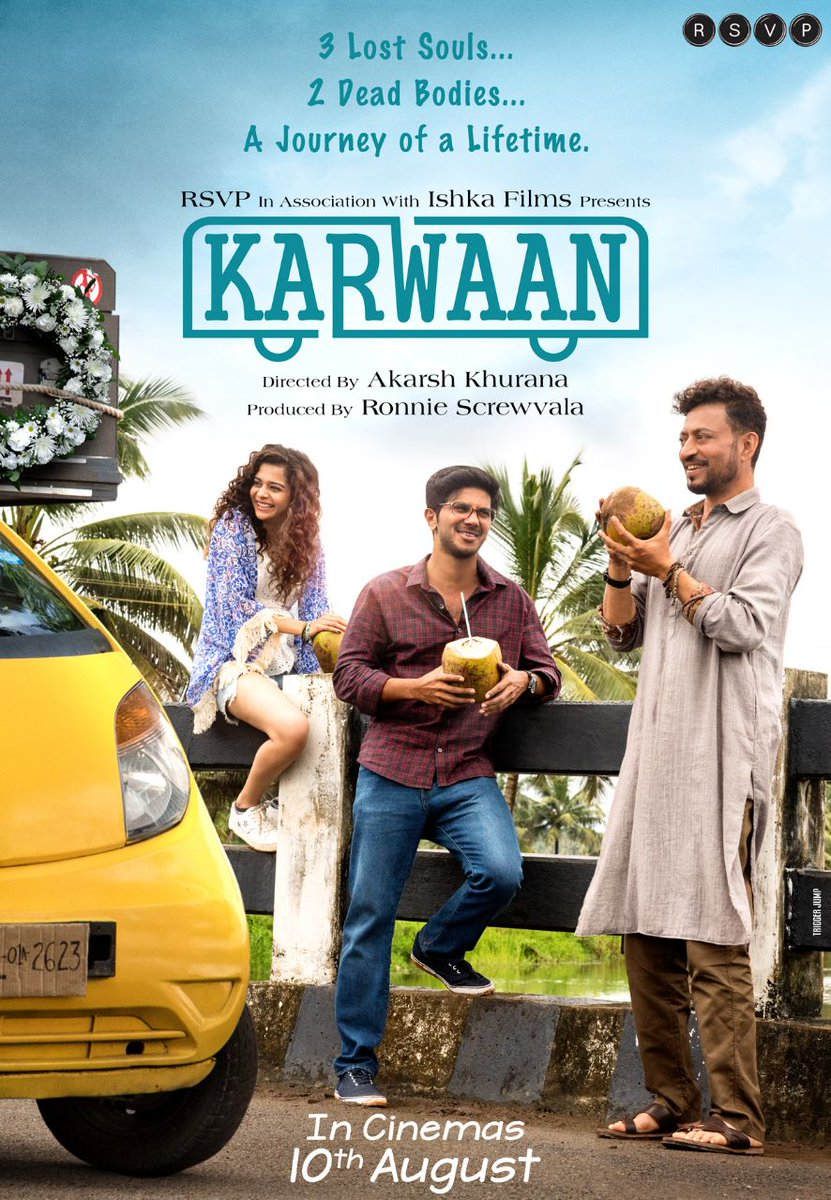 831x1200 Karwaan Movie Poster & Photo. Karwaan Movie Location Pics. Karwaan Bollywood Movie Location Stills
