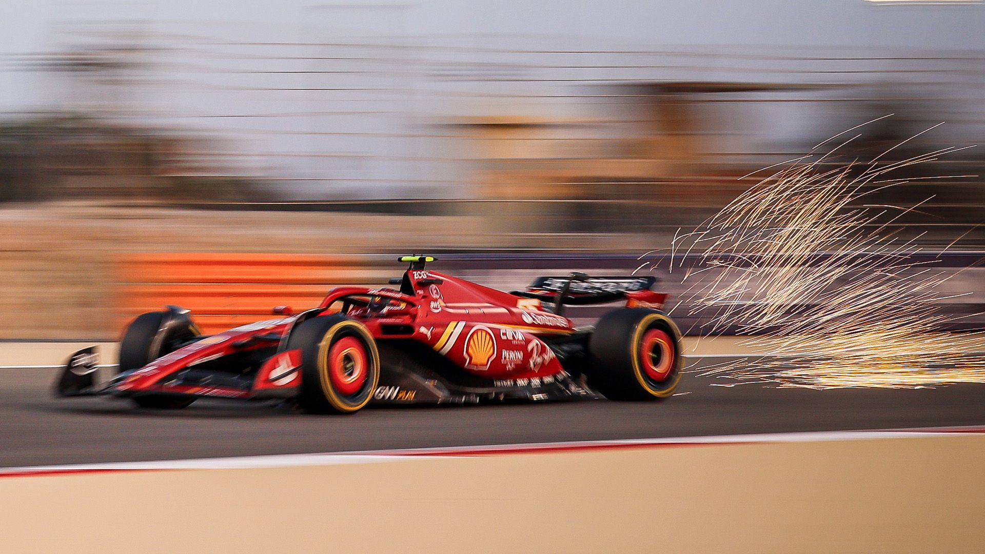 1920x1080 Ferrari Hits Another Drain Snafu, Tops Time Sheets In F1 Pre Season Test Day 2