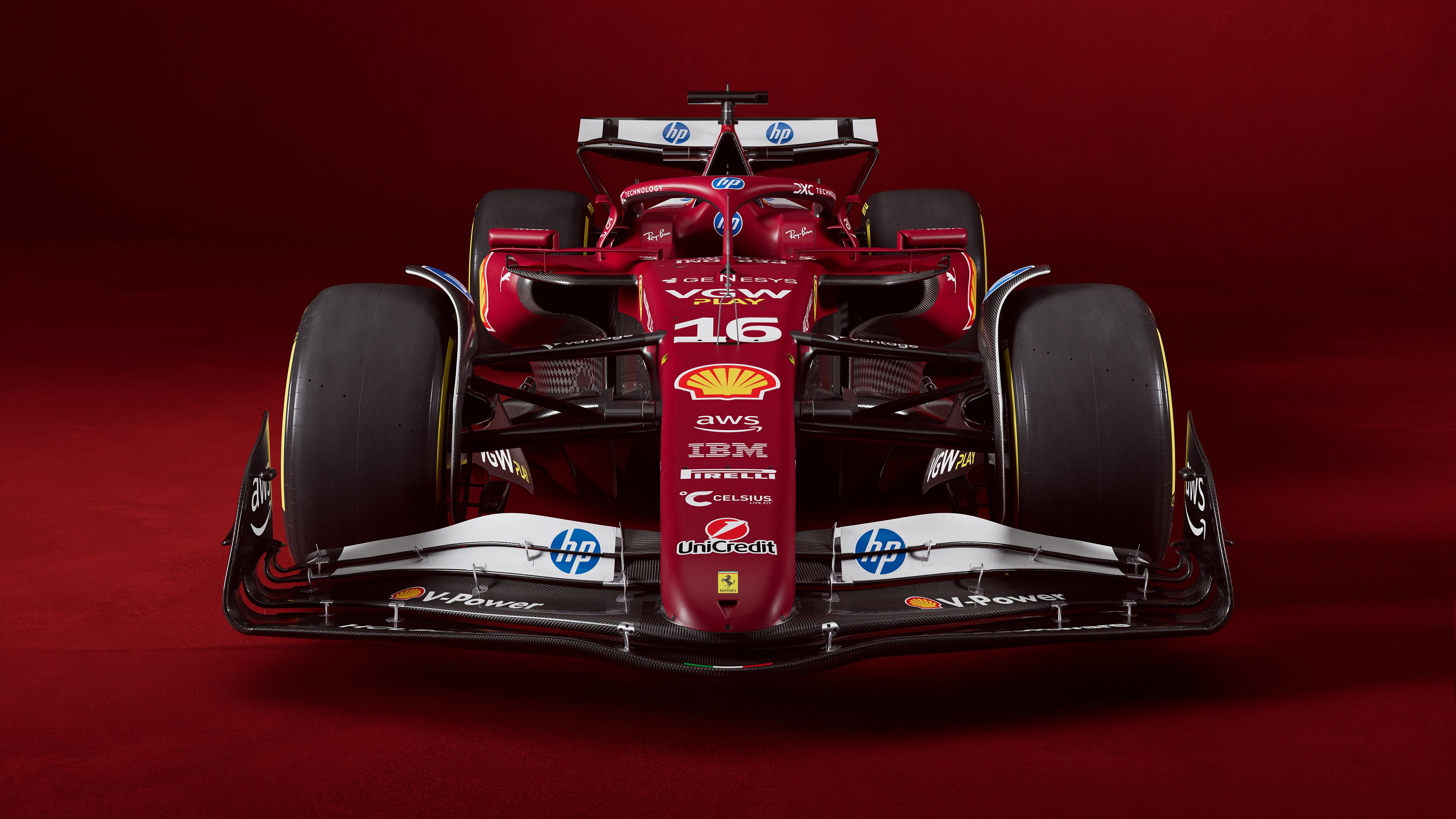 3840x2160 Ferrari SF 25 F1 Racer