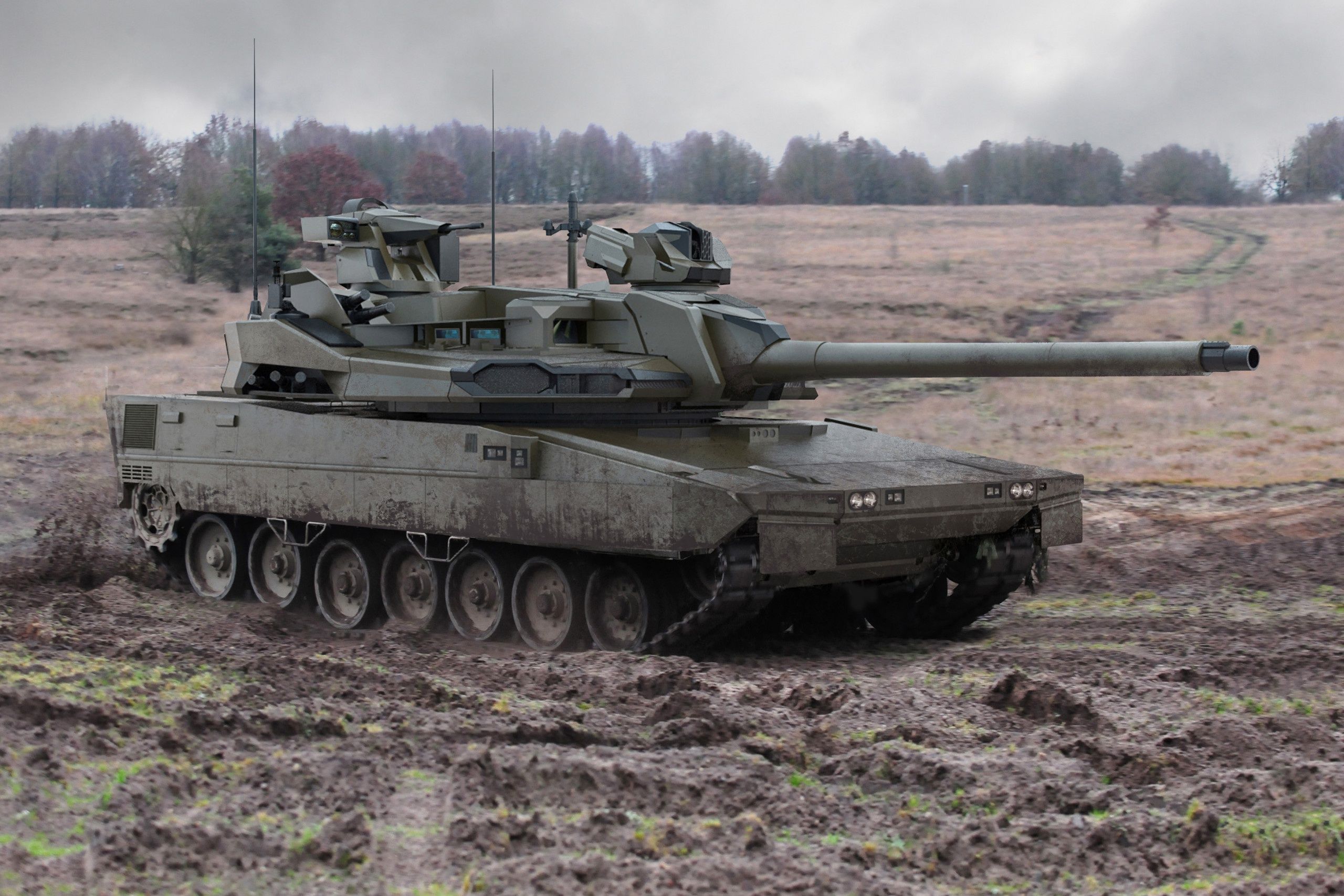 2560x1707 Wallpaper Germany + France, European Main Battle Tank, European Main Battle Tank, EMBT for mobile and desktop, section оружие, resolution 2560x1707