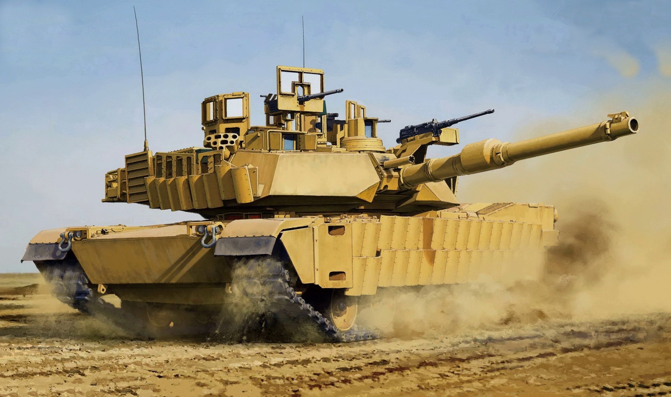 2208x1308 Wallpaper USA, US Army, main battle tank, MBT, MBT, US Main Battle Tank M1A2 SEP Abrams TUSK II for mobile and desktop, section оружие, resolution 2208x1308