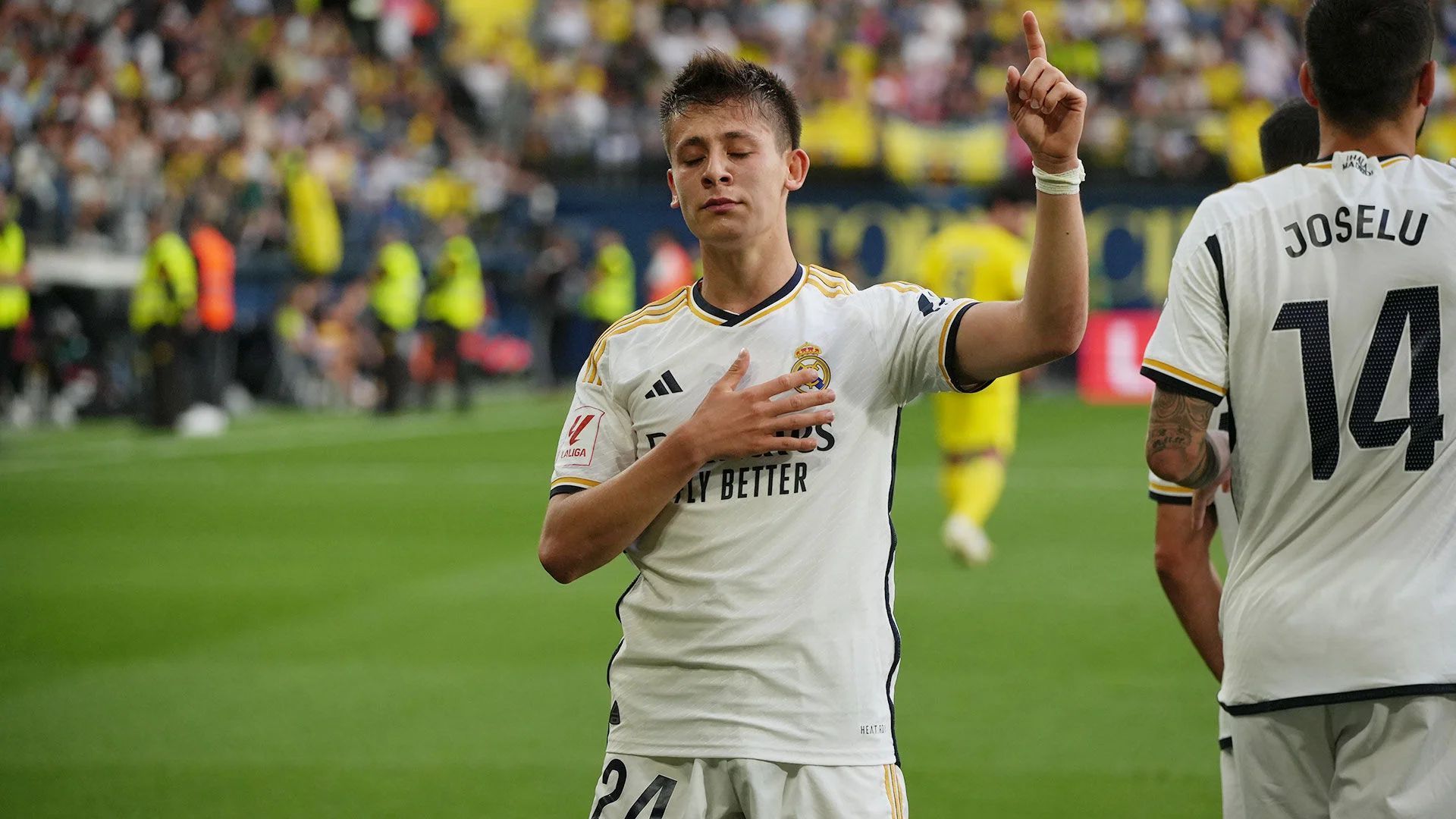 1920x1080 100% Guler's absolutely ridiculous statistic after 10 Real Madrid appearances in La Liga España