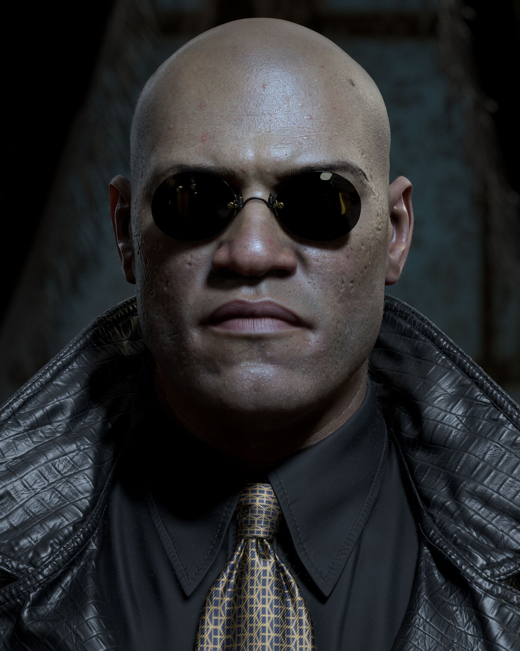 1728x2160 Morpheus (The Matrix) Wallpaper