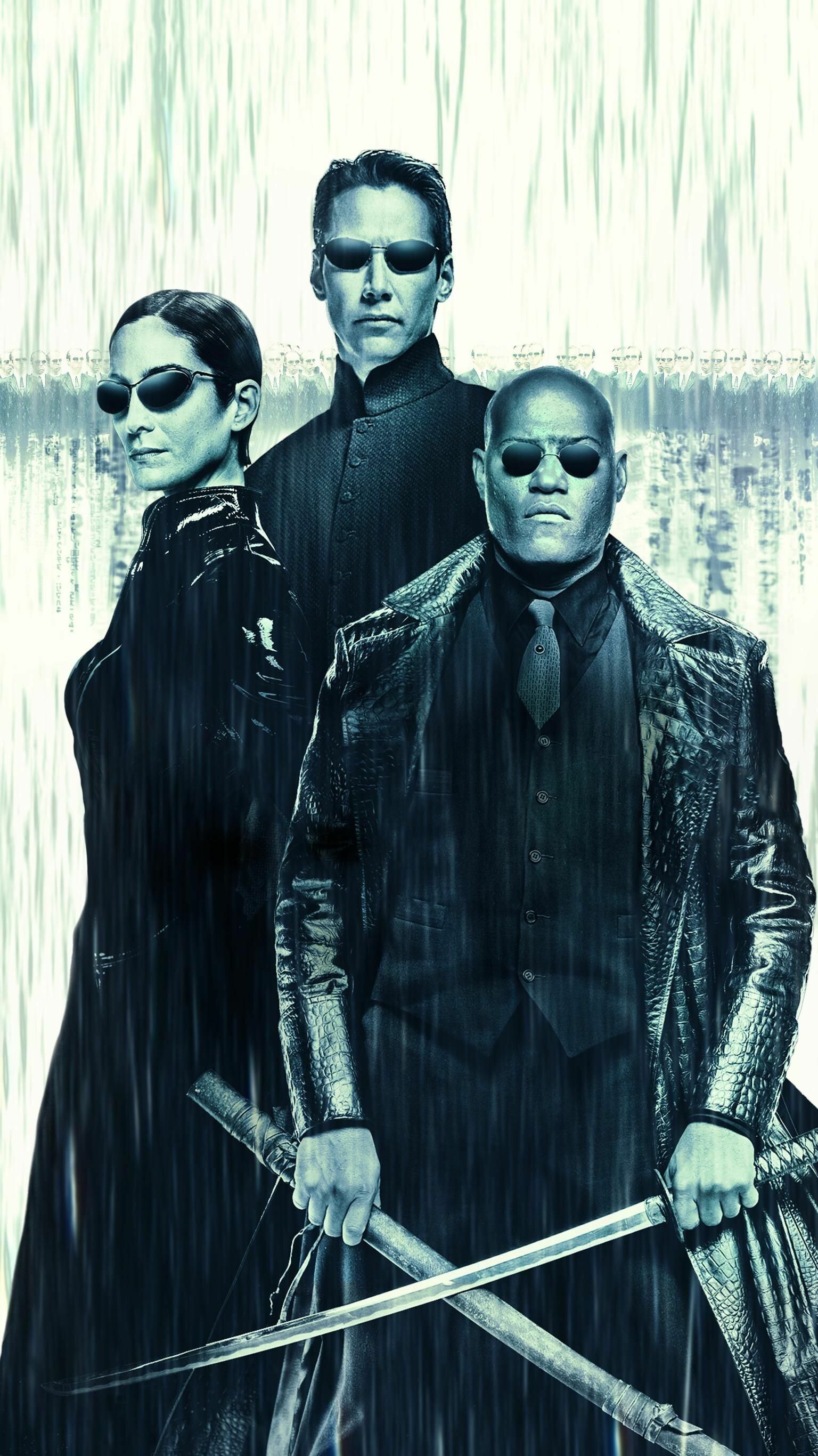 1536x2732 Matrix Franchise Wallpaper
