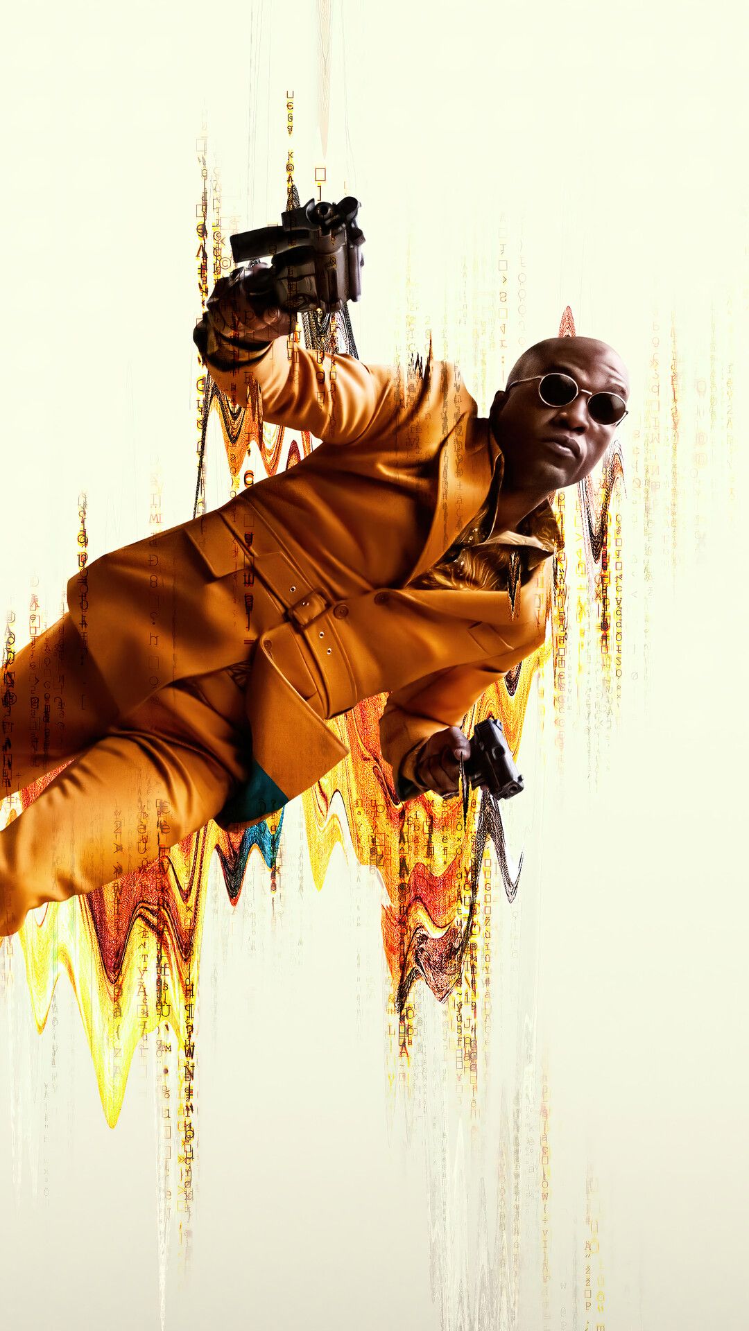 1080x1920 The Matrix Resurrections Morpheus Wallpaper 4K PC Desktop e