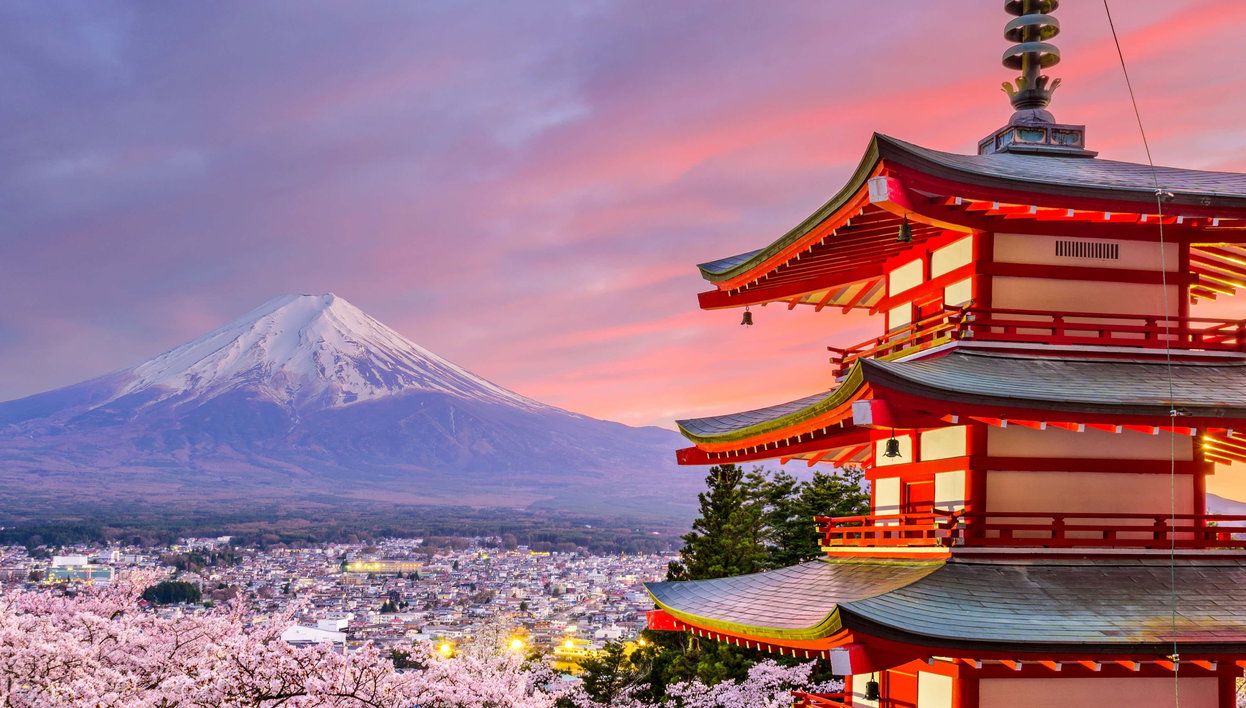 1246x708 Mount Fuji, Lake Kawaguchi + Chureito Pagoda Day Trip