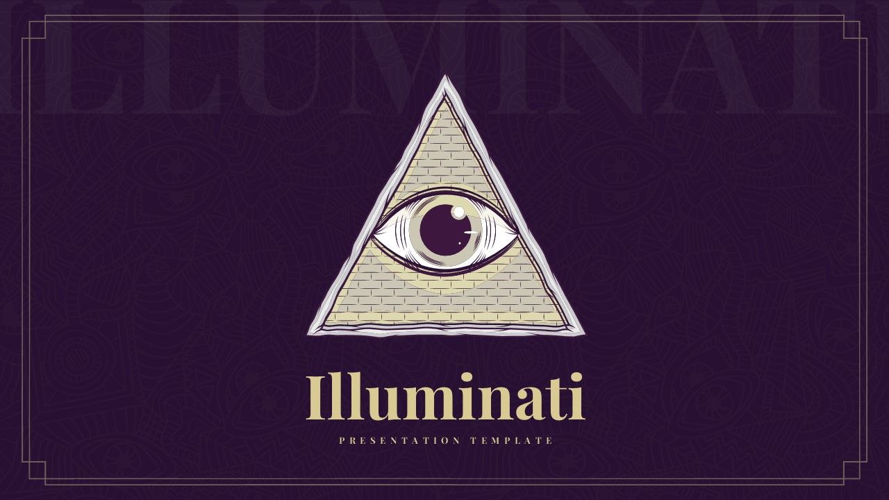 1280x720 Free Illuminati Templates For Conspiracy Theory Presentation