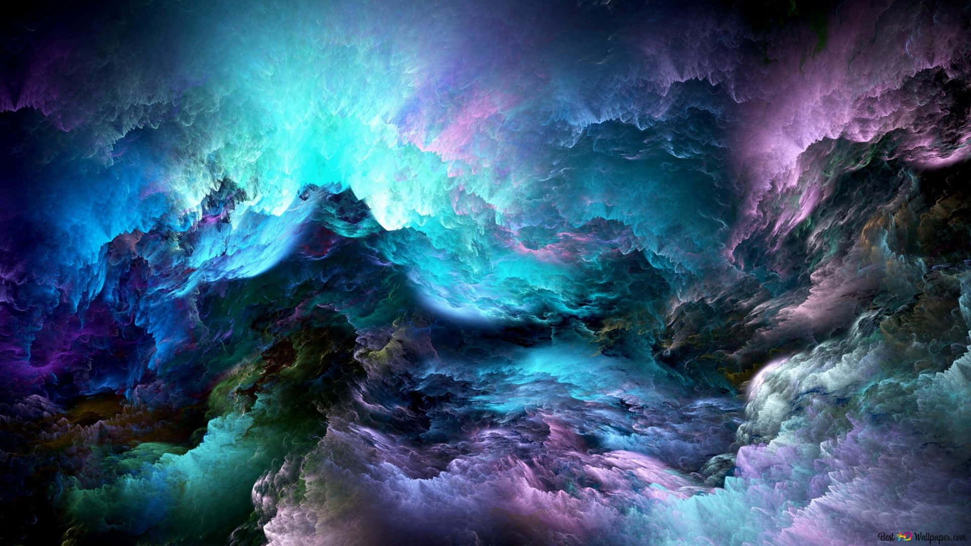 1920x1080 Blue And Purple Wallpaper