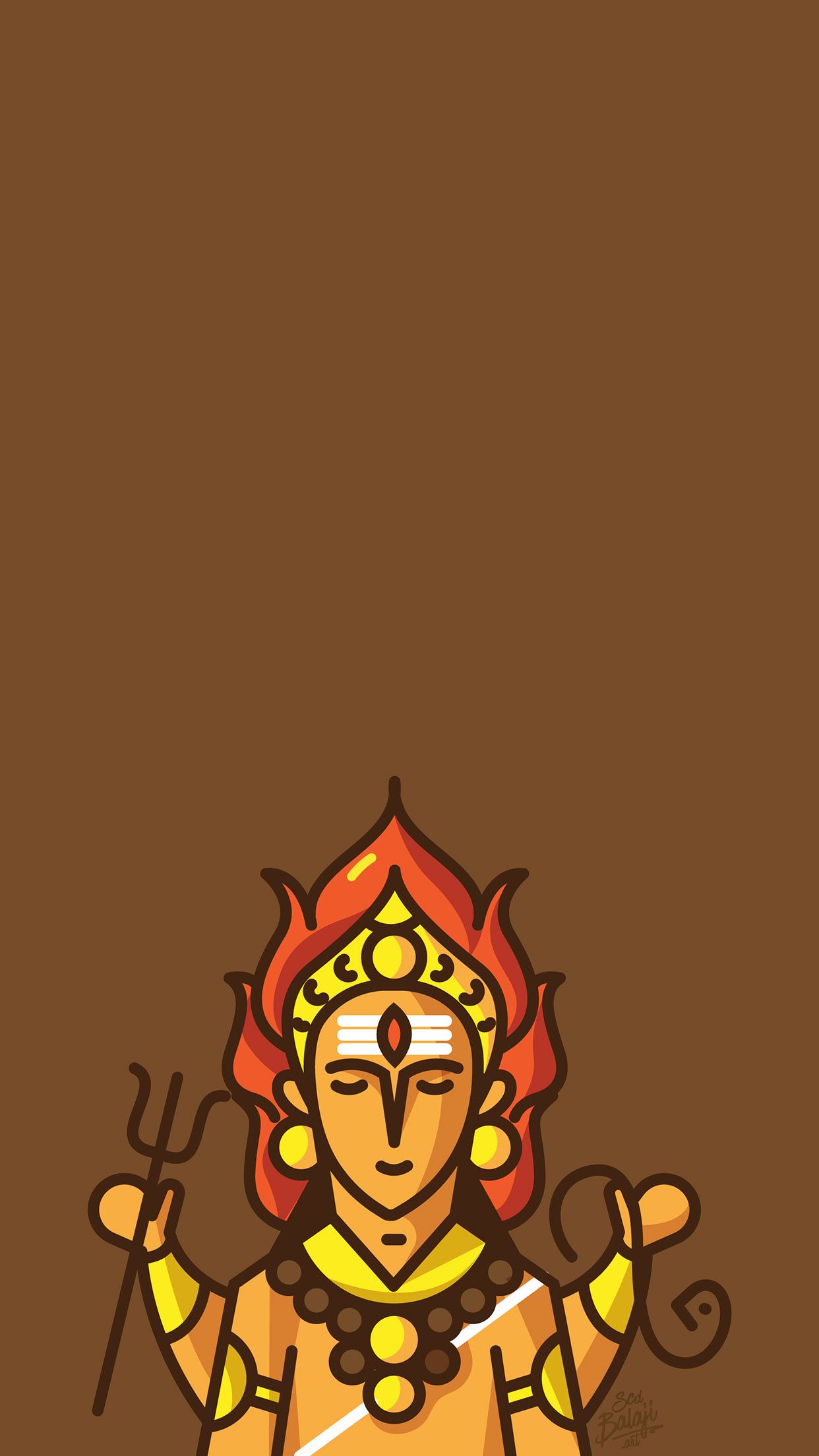 1242x2208 SCD Balaji Bhairav Wallpaper