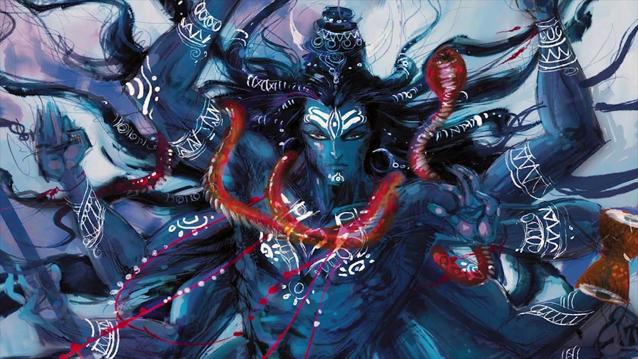 1280x720 Kaala Bhairava Wallpaper