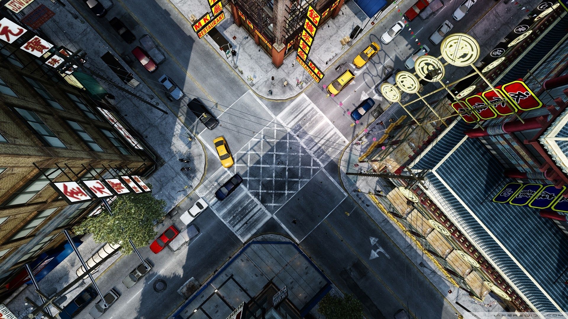 1920x1080 GTA IV CITY 4K UHD Wallpaper for UltraHD Desktop and TV : Widescreen and UltraWide Display