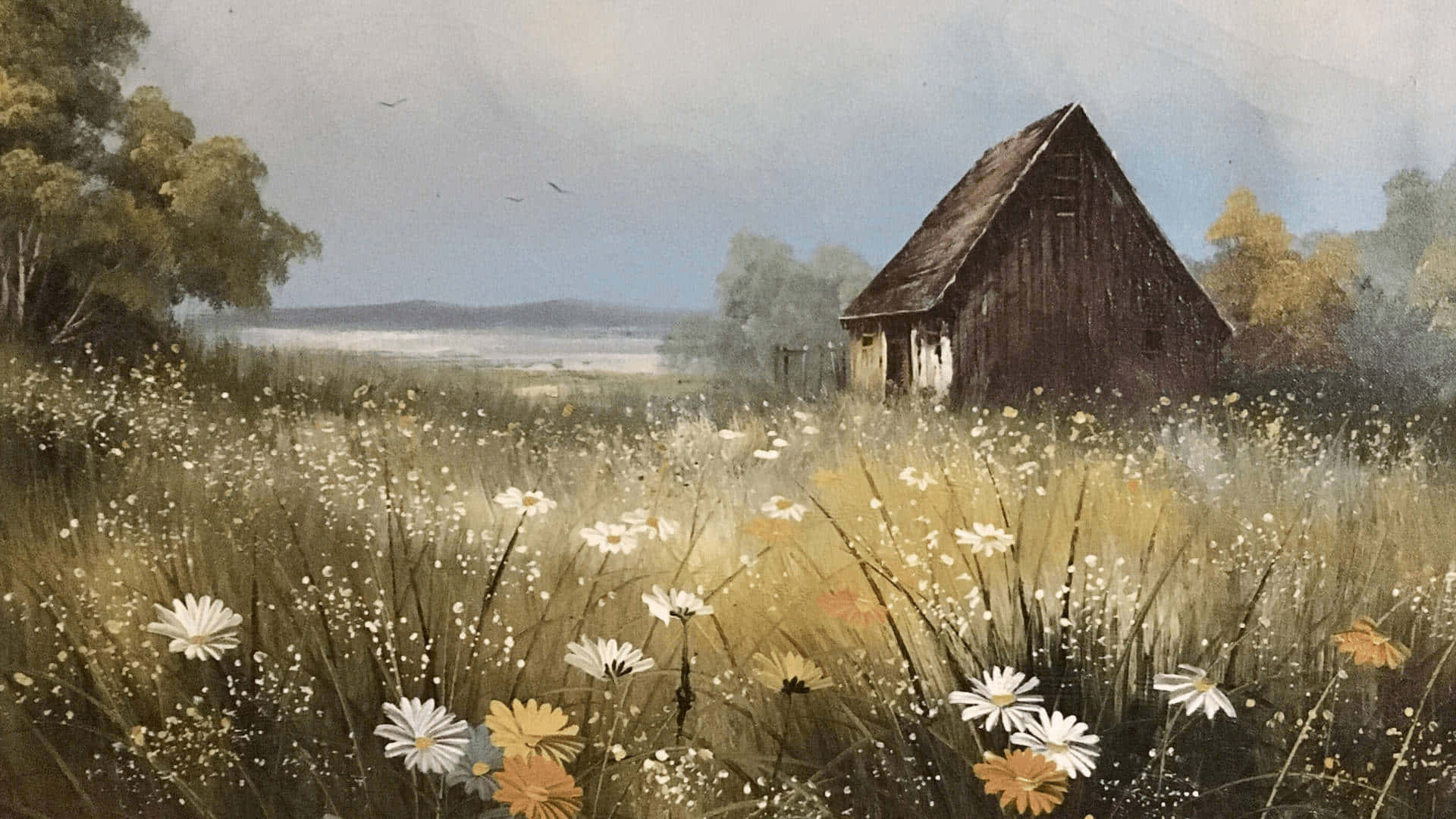 1920x1080 Cottage Aesthetic Wallpaper