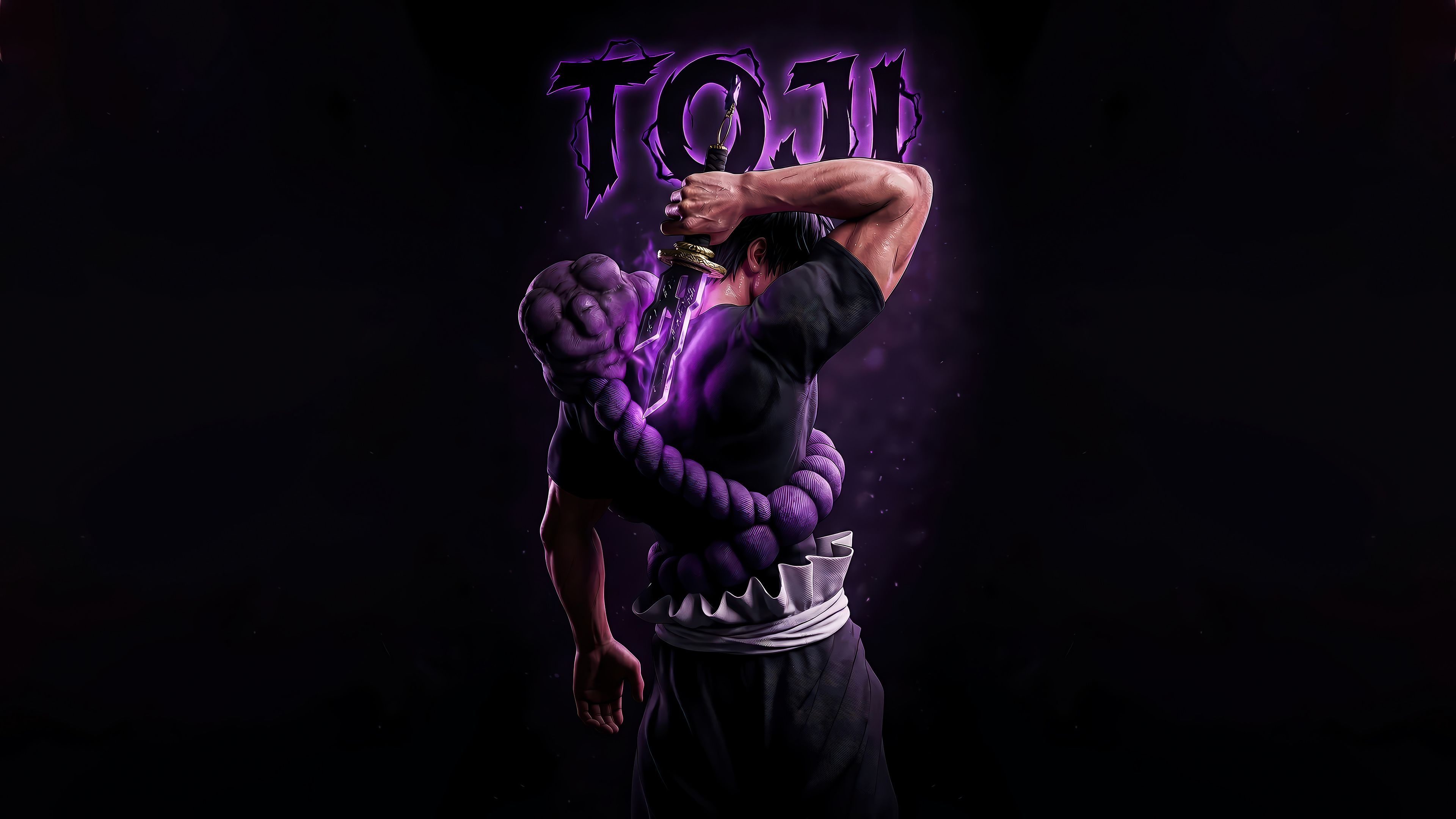 3840x2160 Toji JJK Wallpaper 4K HD PC