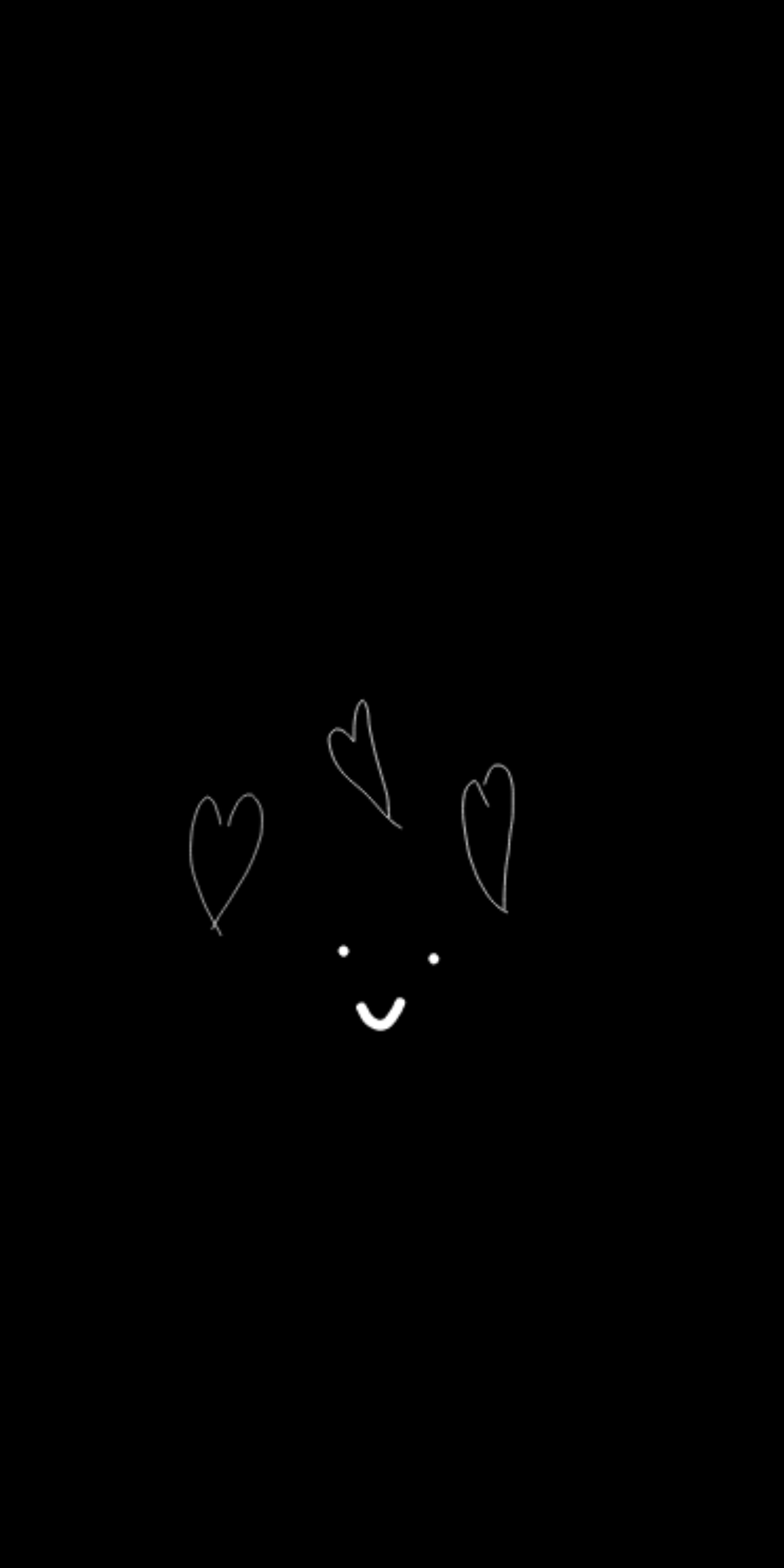 3112x6224 a dark and cute wallpaper I made