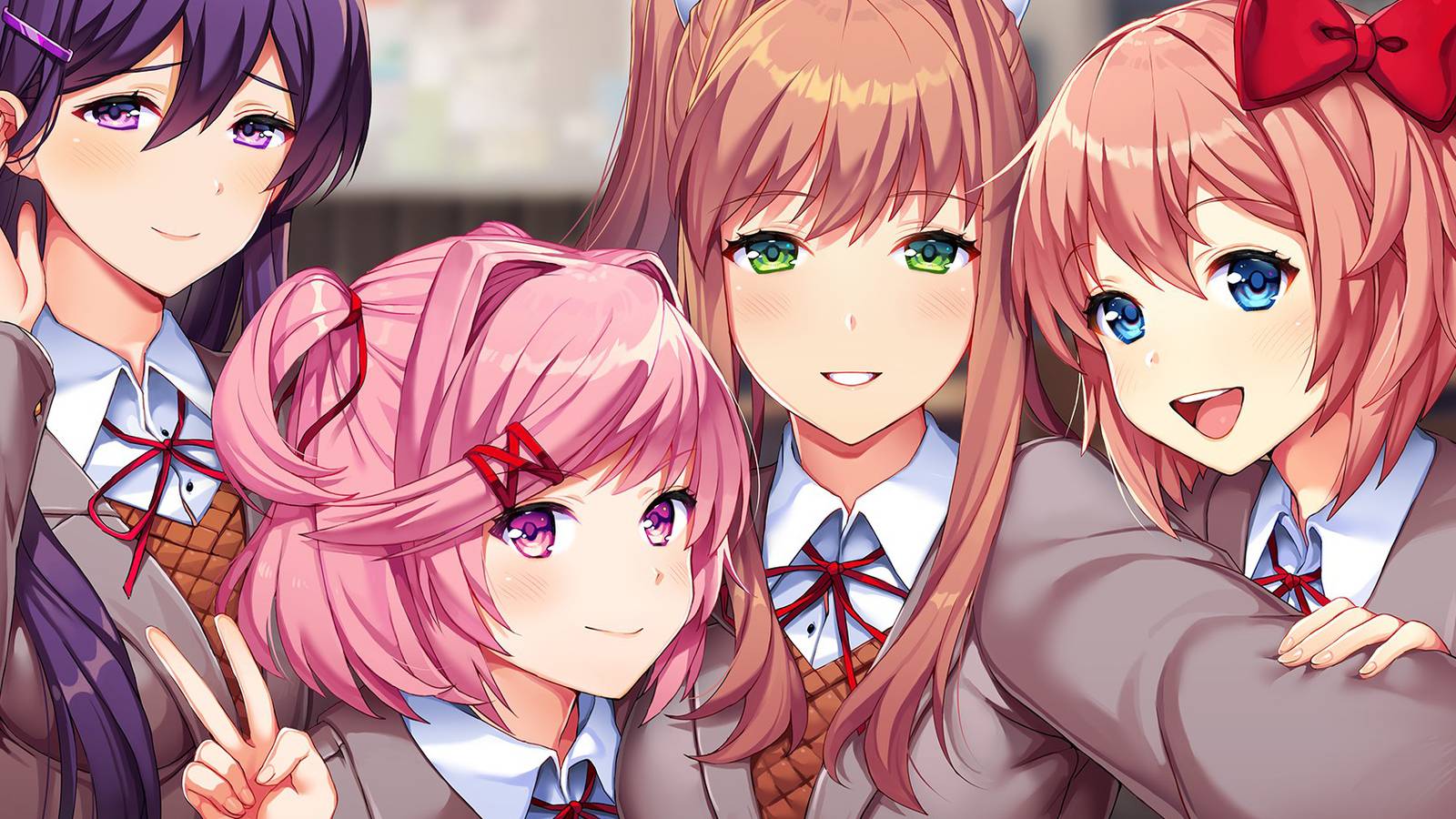 1600x900 How to Unlock Desktop Background in Doki Doki Literature Club Plus