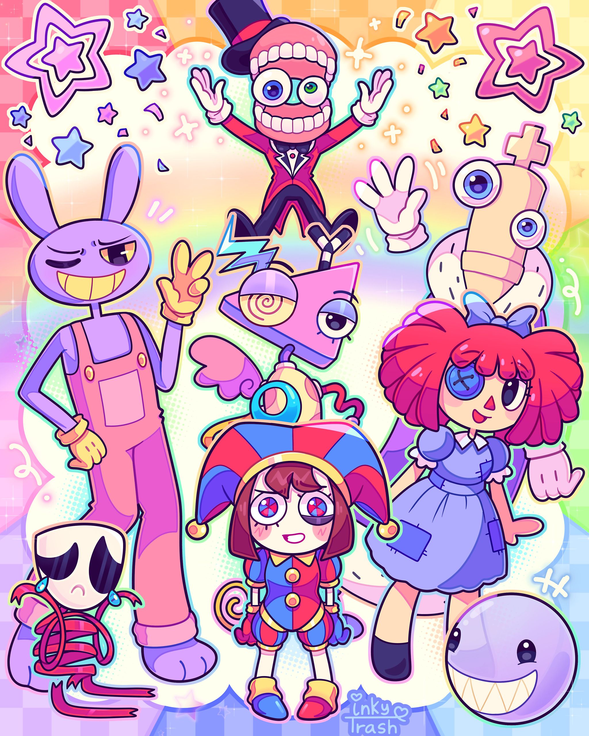 2048x2560 Bubble (THE AMAZING DIGITAL CIRCUS) Anime Image Board