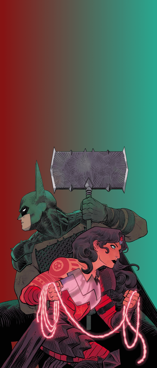 640x1493 I Made An Absolute Wonder Woman Batman Mobile Wallpaper