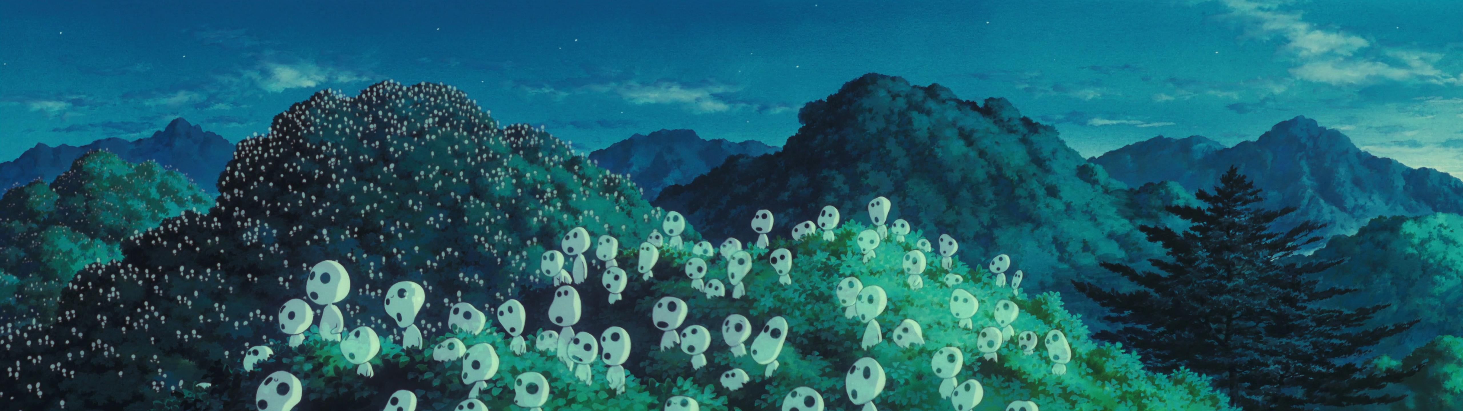 5120x1440 Super Ultra Wide Studio Ghibli wallpaper