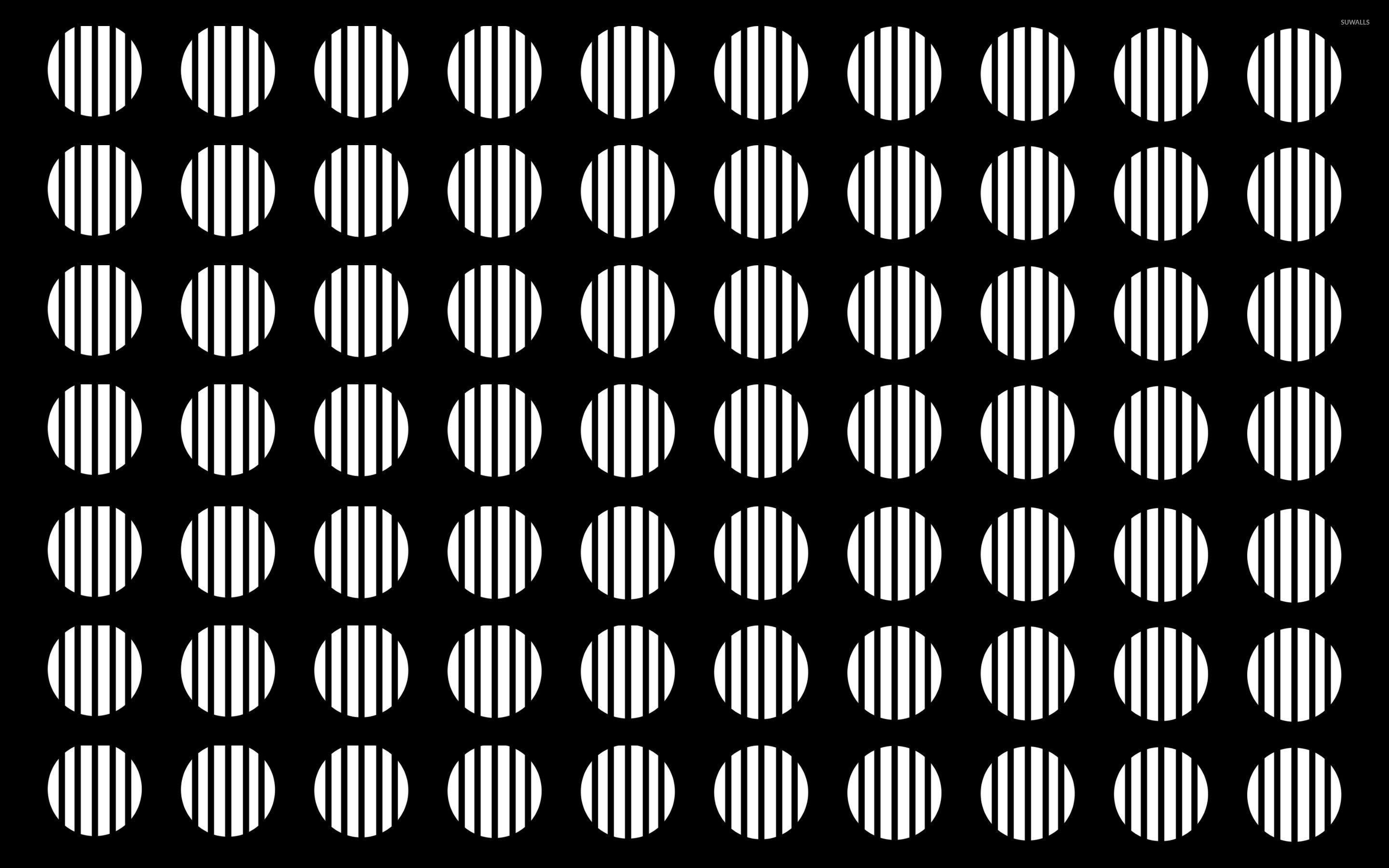 2880x1800 White circles wallpaper wallpaper