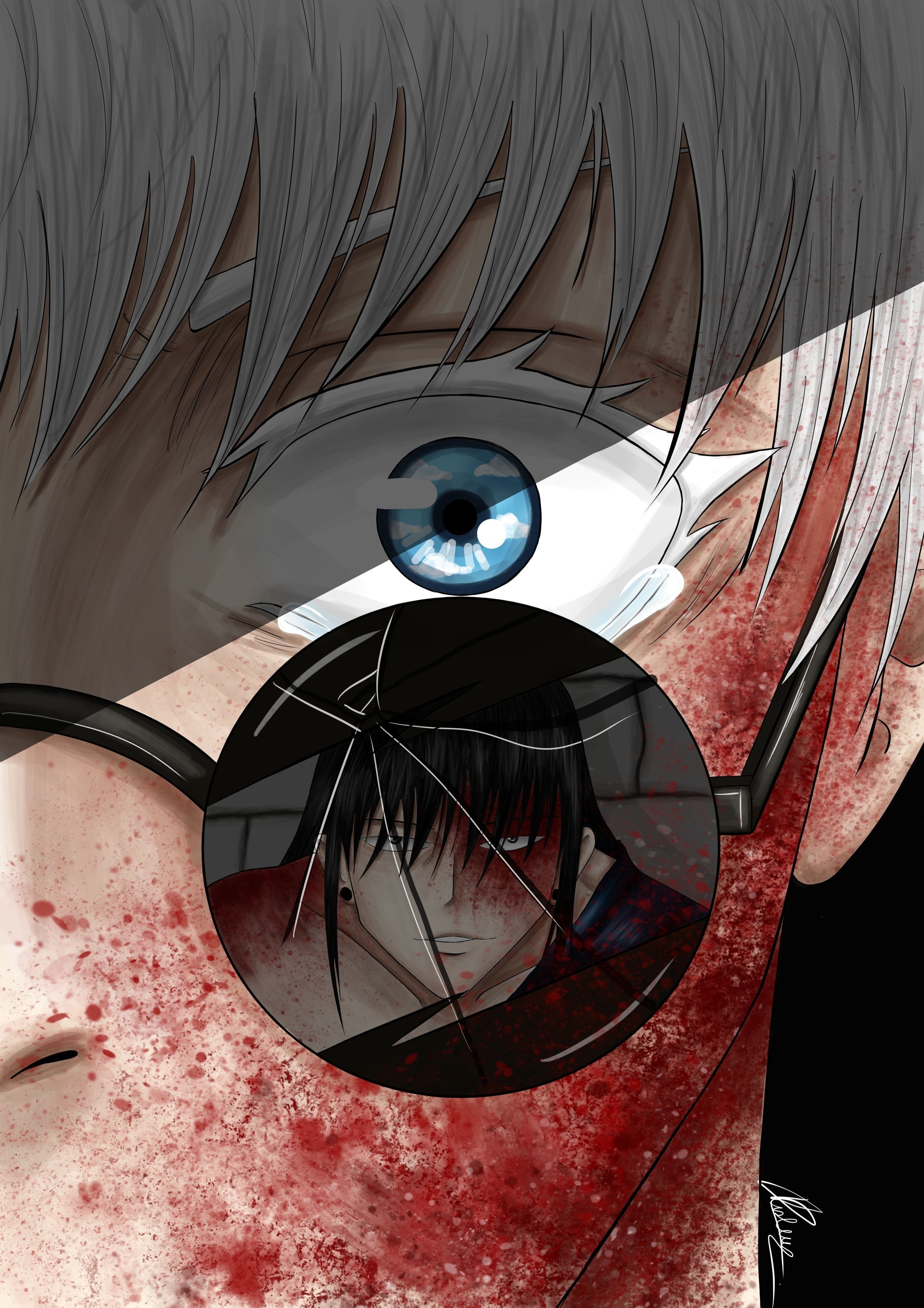 Gojo Crying Wallpapers - Top Free Gojo Crying Backgrounds - WallpaperAccess