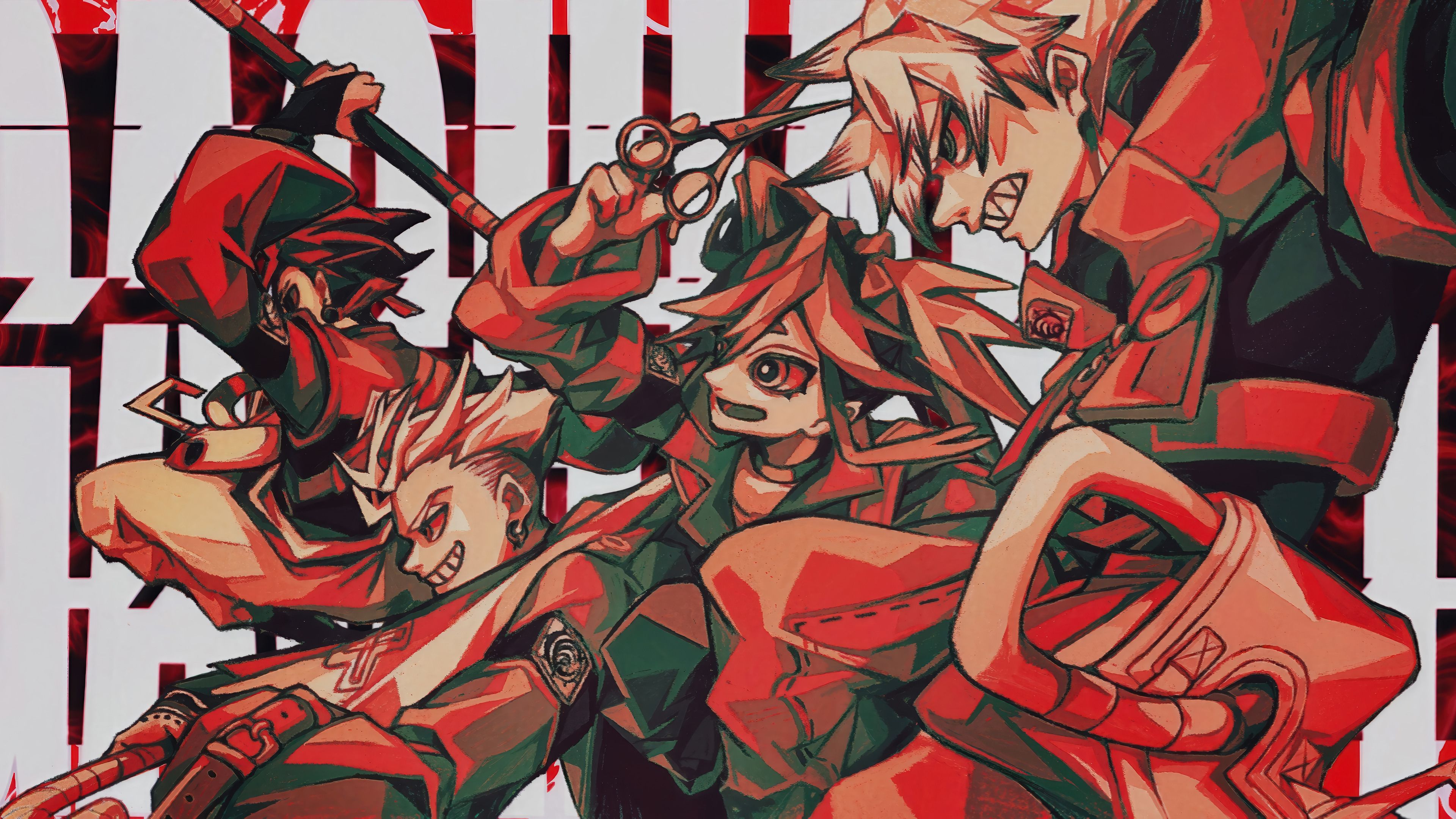 3840x2160 Gachiakuta Rudo Riyo Enjin Zanka Wallpaper 4K HD PC