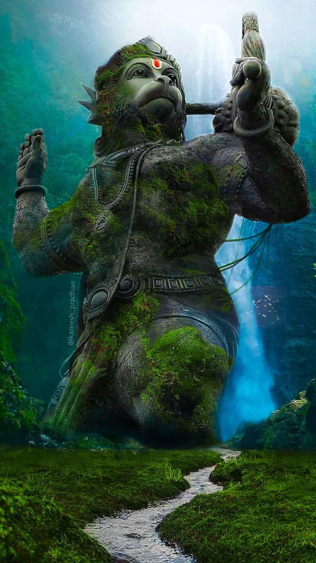 1080x1920 Hanuman ji statue mobile wallpaper Mobile Walls