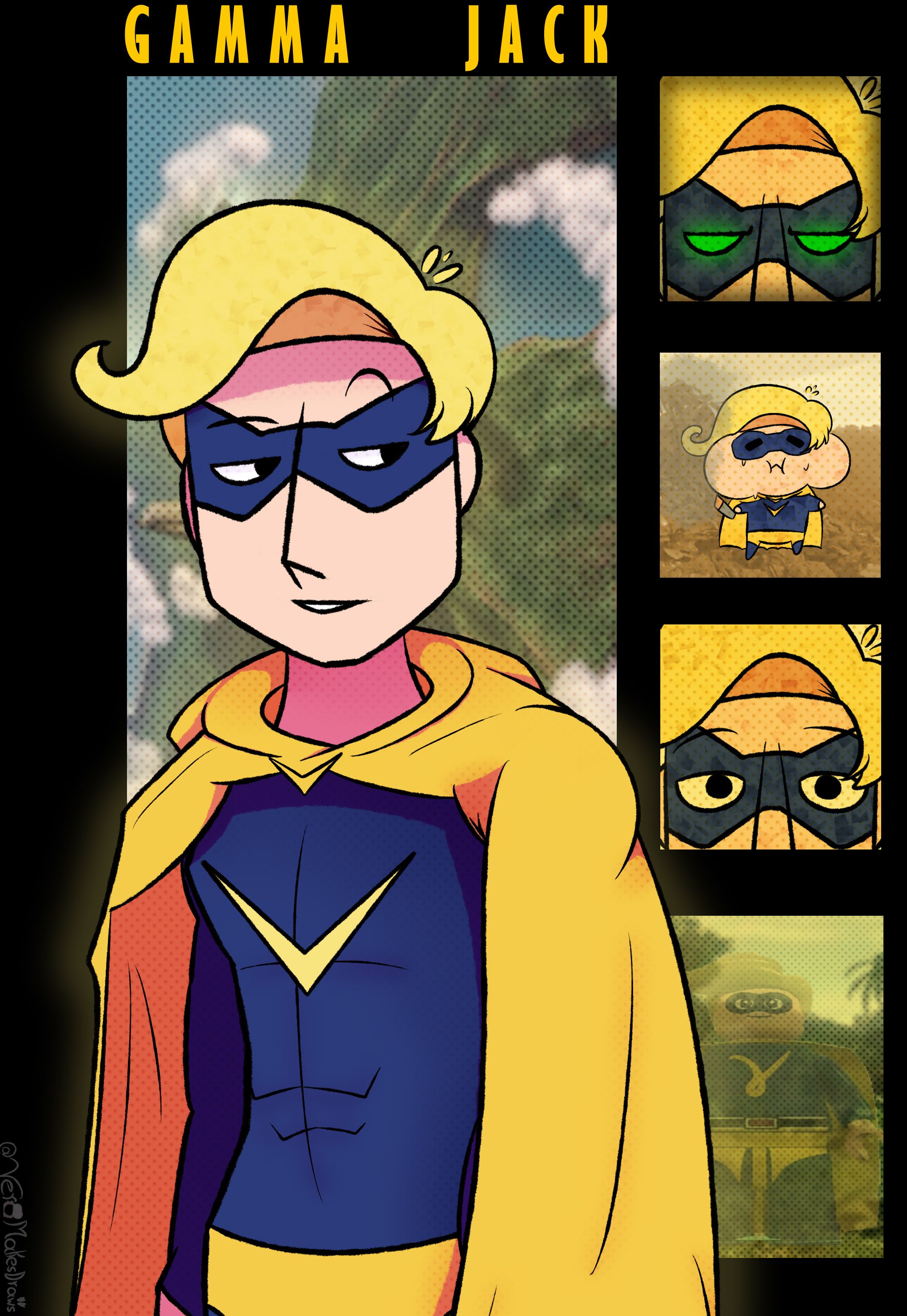 2000x2900 Gamma Jack by VeroMakesDraws on Newgrounds