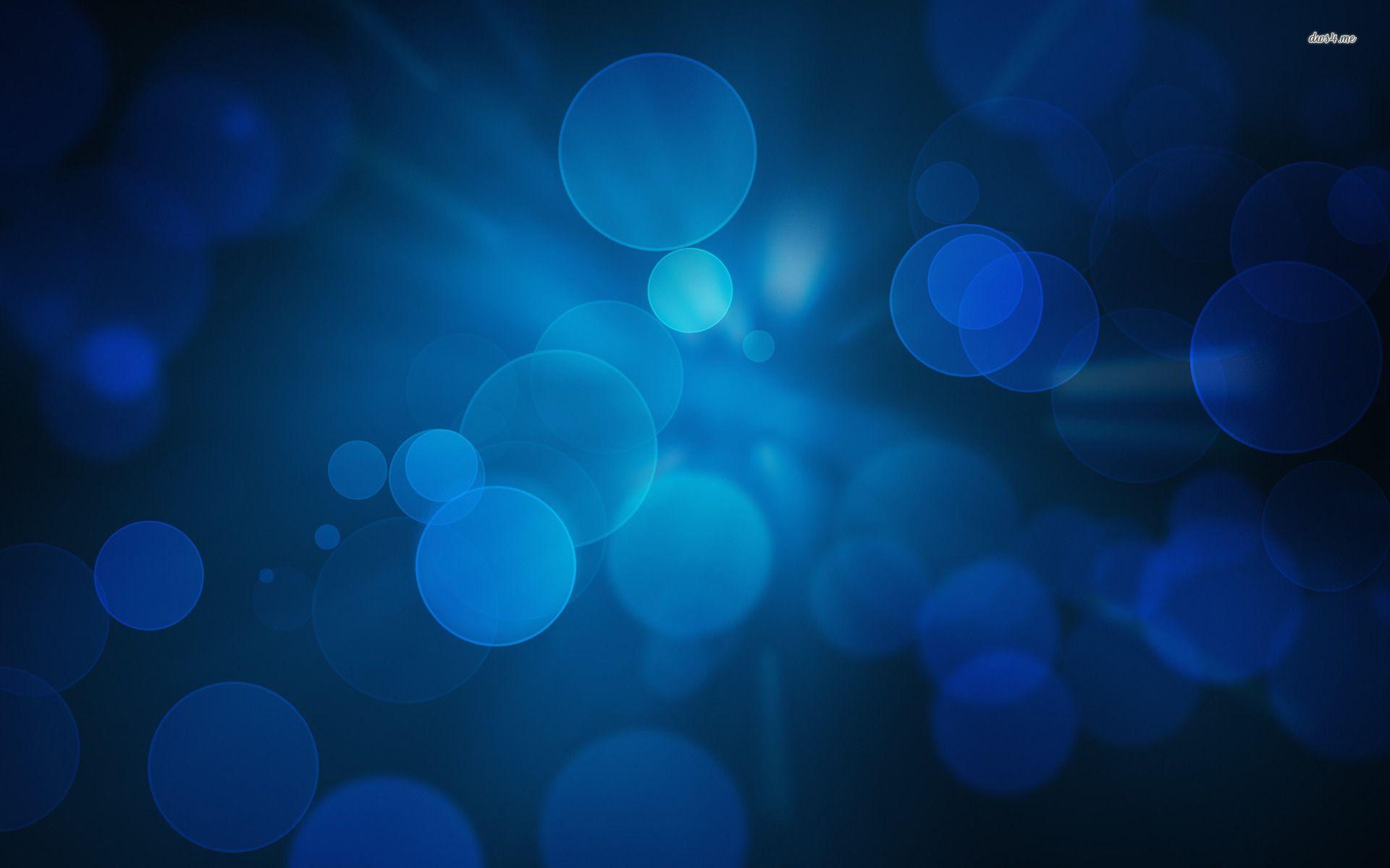 1920x1200 Blue Circle Wallpaper