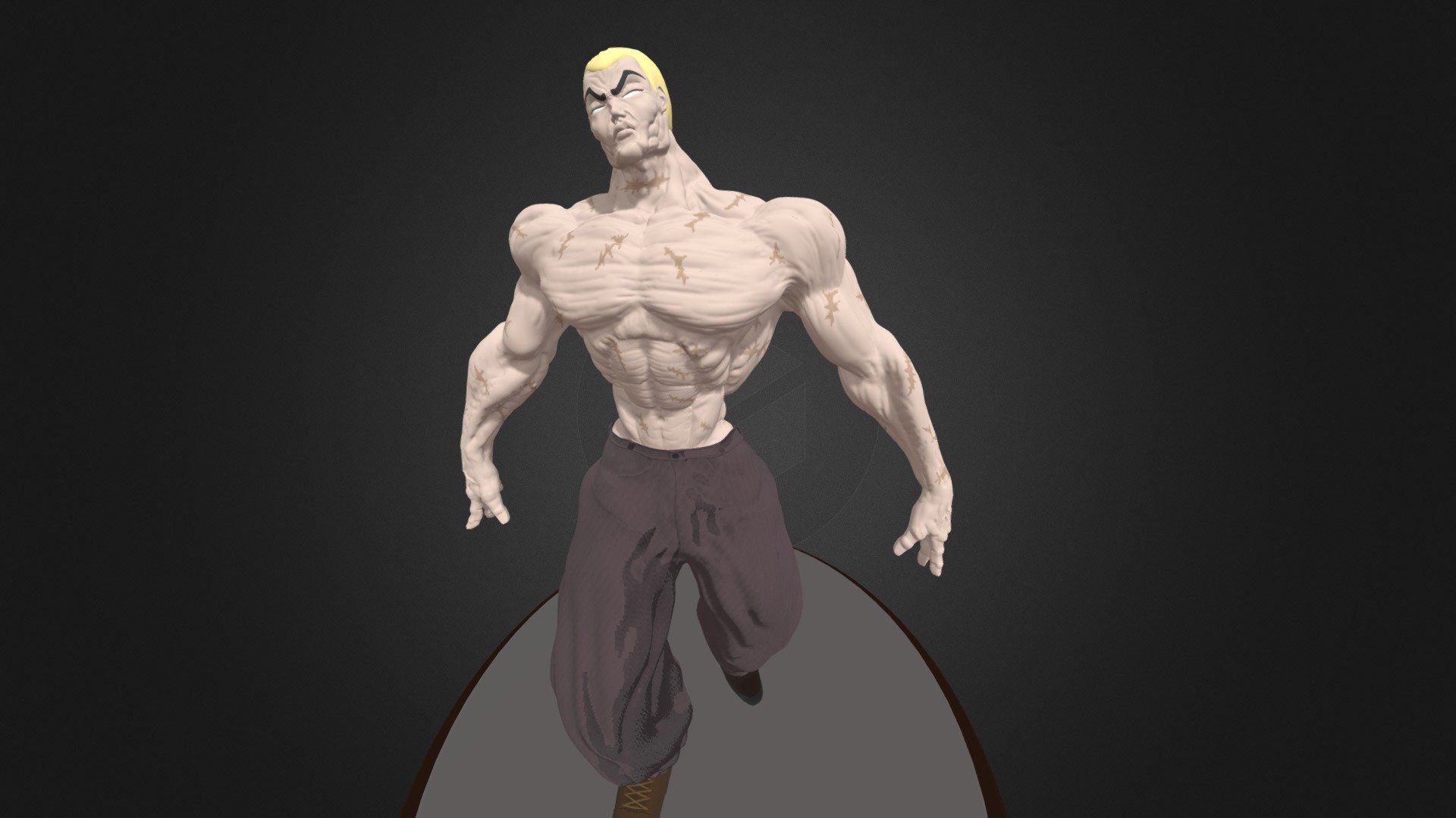 1920x1080 Jack Hanma model by Fovys3D [3775042]