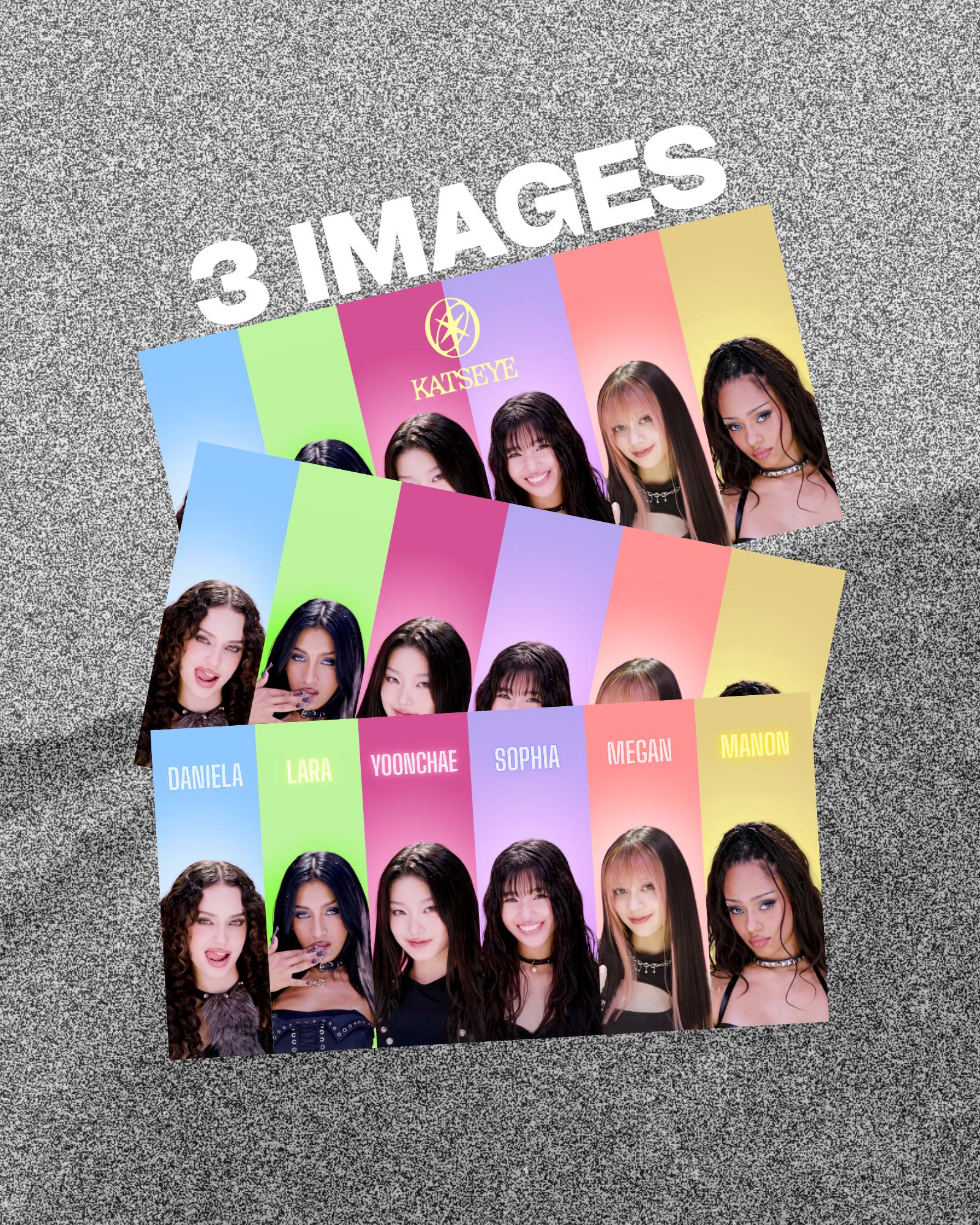 1600x2000 KATSEYE Official Colors Digital Print