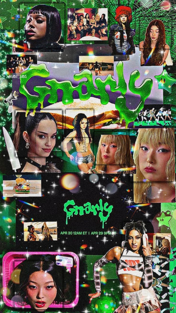 736x1308 Katseye Gnarly Wallpaper