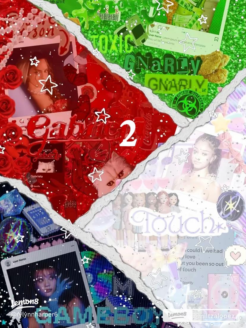 828x1104 KATSEYE Wallpaper: Aesthetic Collages, Red & Gabriela Themes