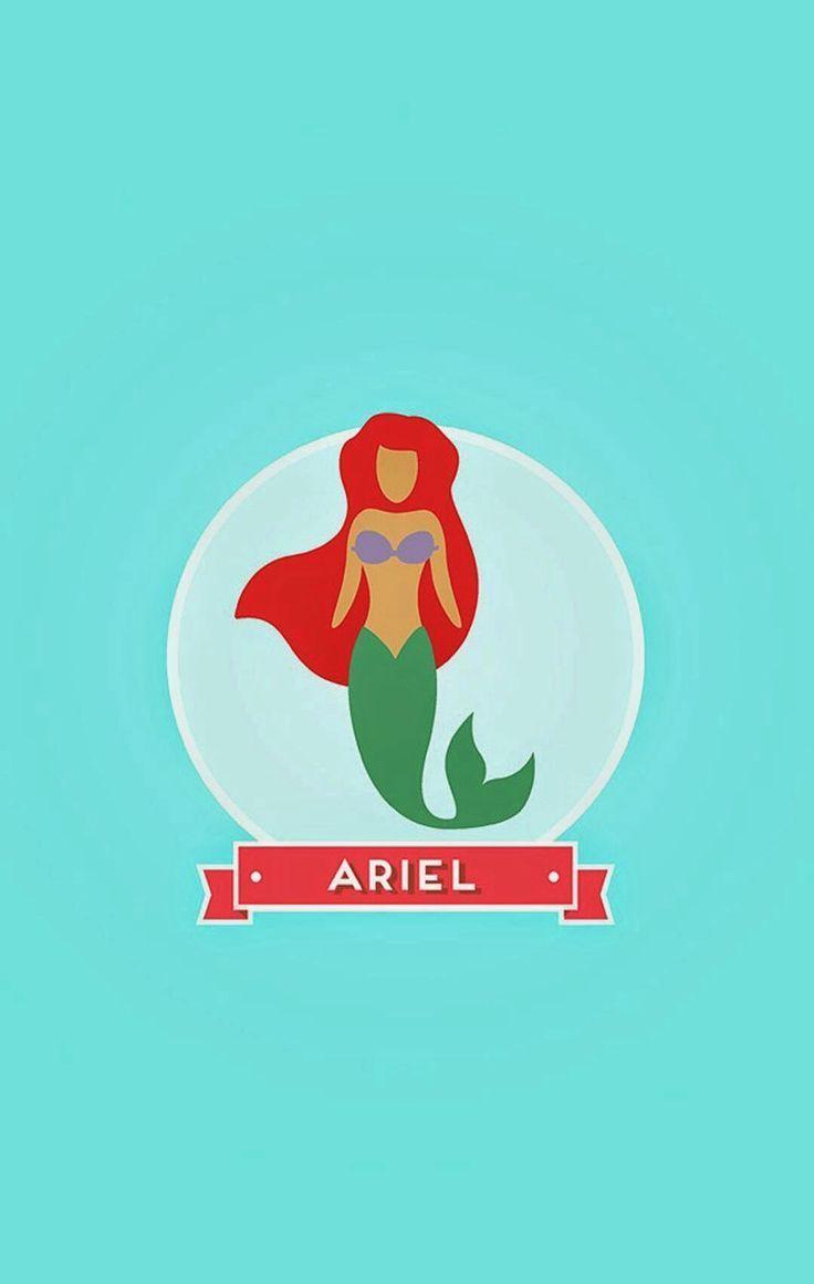 736x1161 Ariel Disney / Find more #Minimalistic #iPhone + #Android