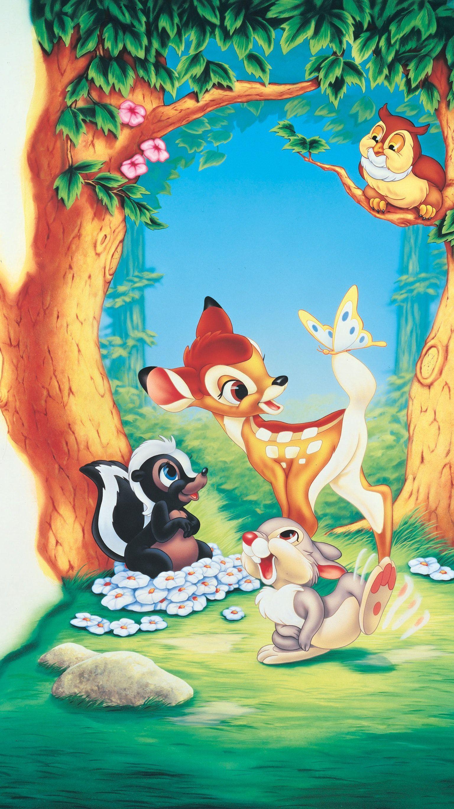 1536x2733 Bambi (1942) Phone Wallpaper. Bambi disney, Disney