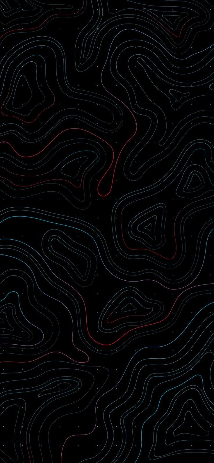 736x1592 Cool Black Phone Wallpaper