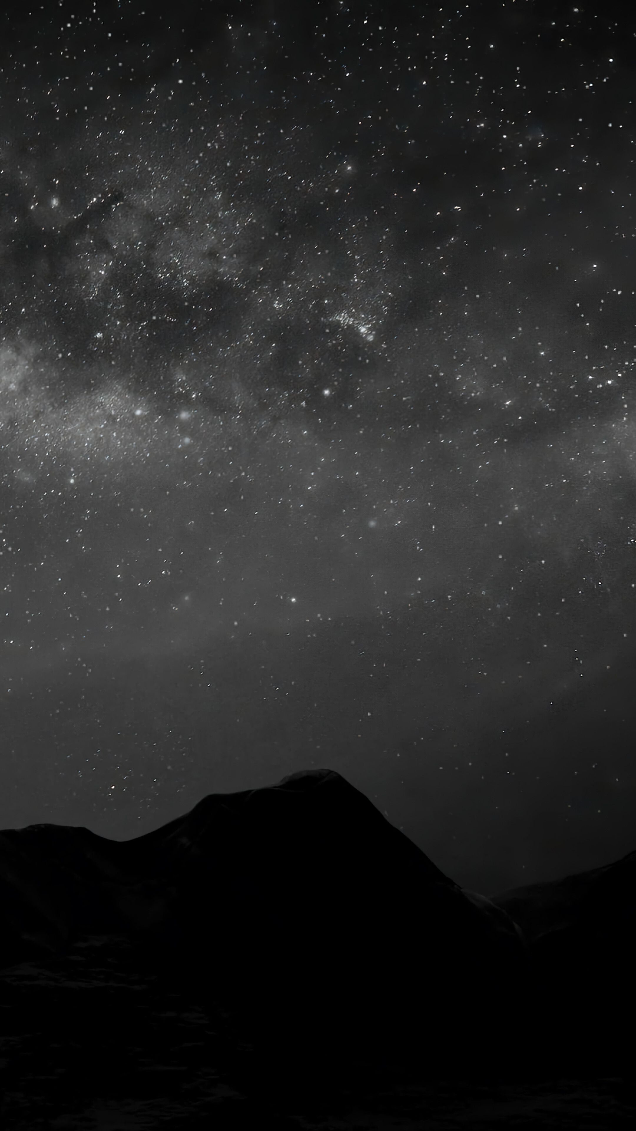 2160x3840 Night Scenery Monochrome Wallpaper iPhone Phone 4K e