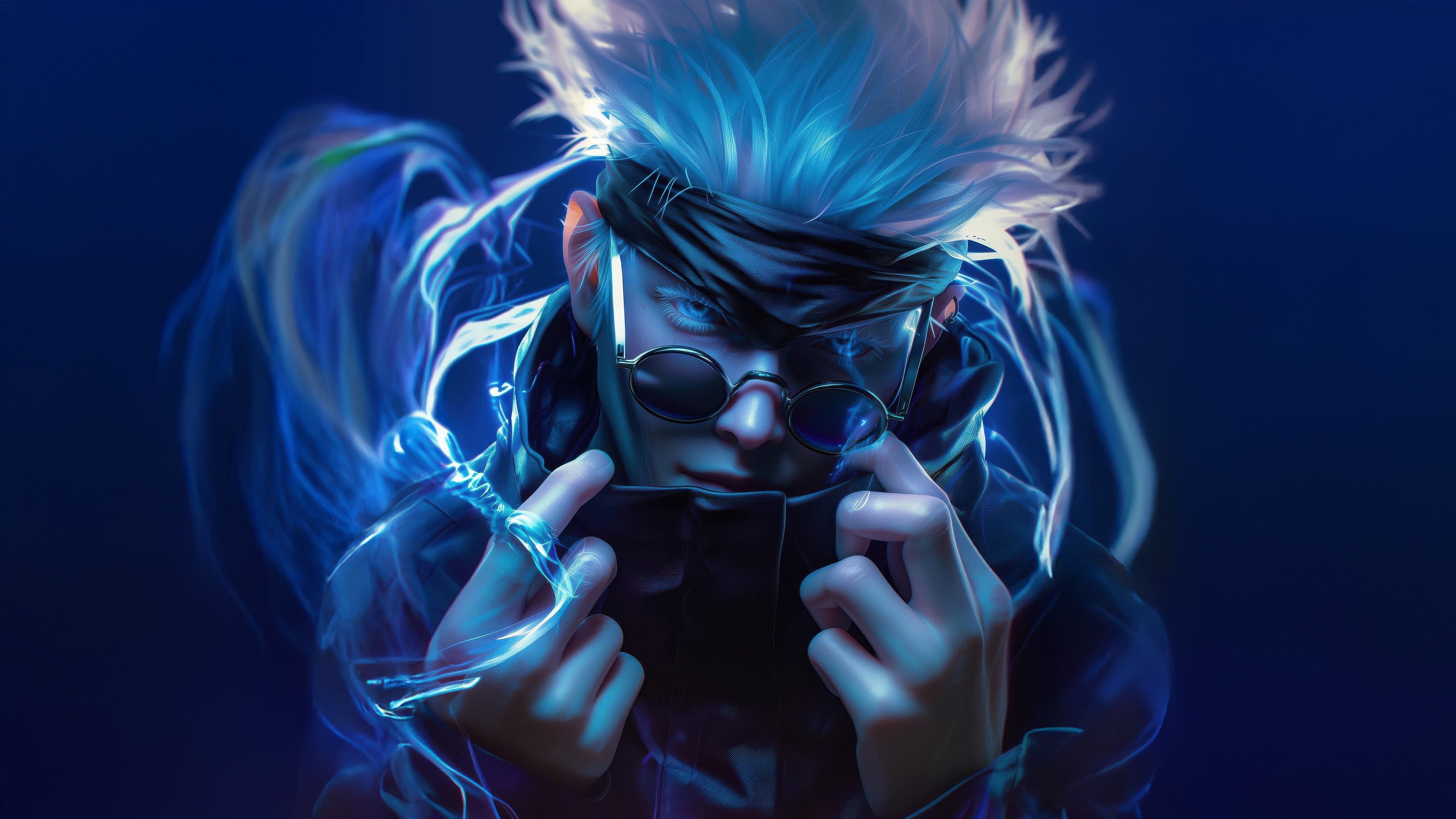 5120x2880 Gojo Satoru Final Warning Wallpaper, HD Anime Wallpaper, 4k Wallpaper, Image, Background, Photos and Picture