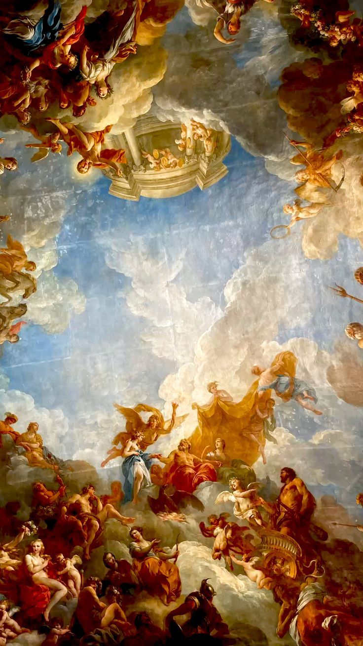 736x1308 Ethereal. Palace of Versailles