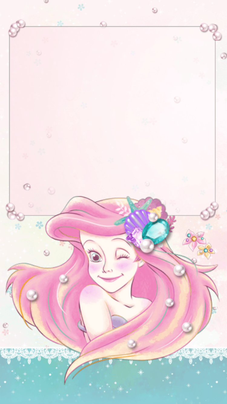750x1334 iPhone Wall: Disney tjn. Mermaid wallpaper, Mermaid wallpaper