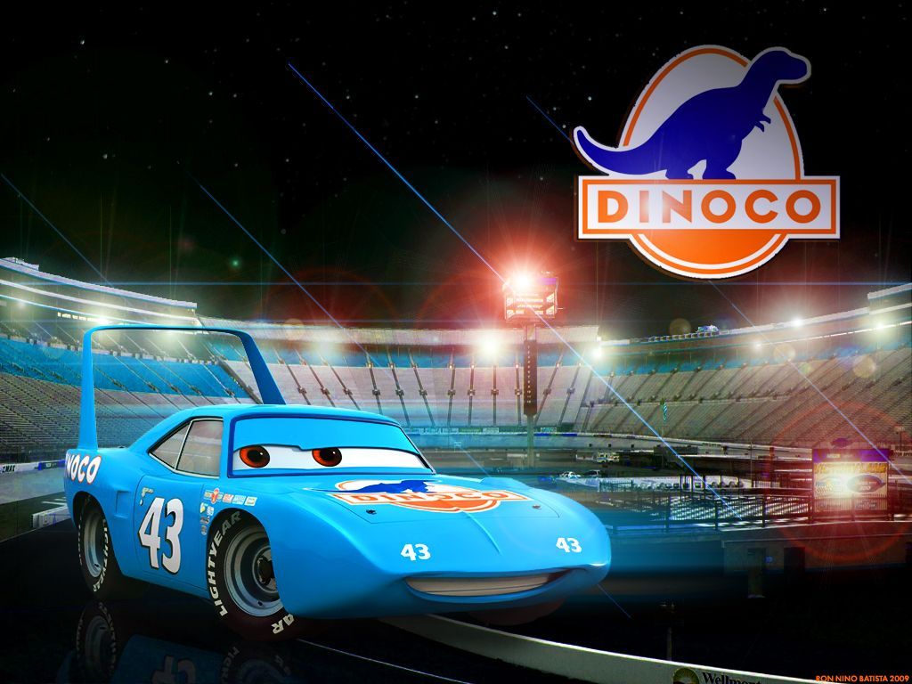 1024x768 Dinoco Wallpaper
