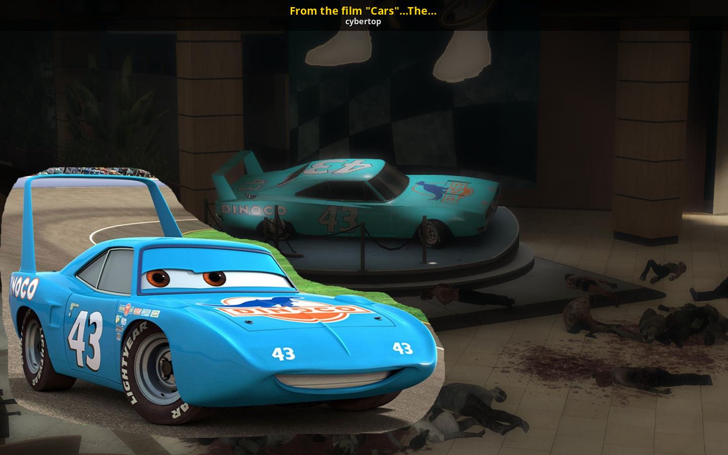 1440x900 From the film Cars.The King!!! Mod for Left 4 Dead 2