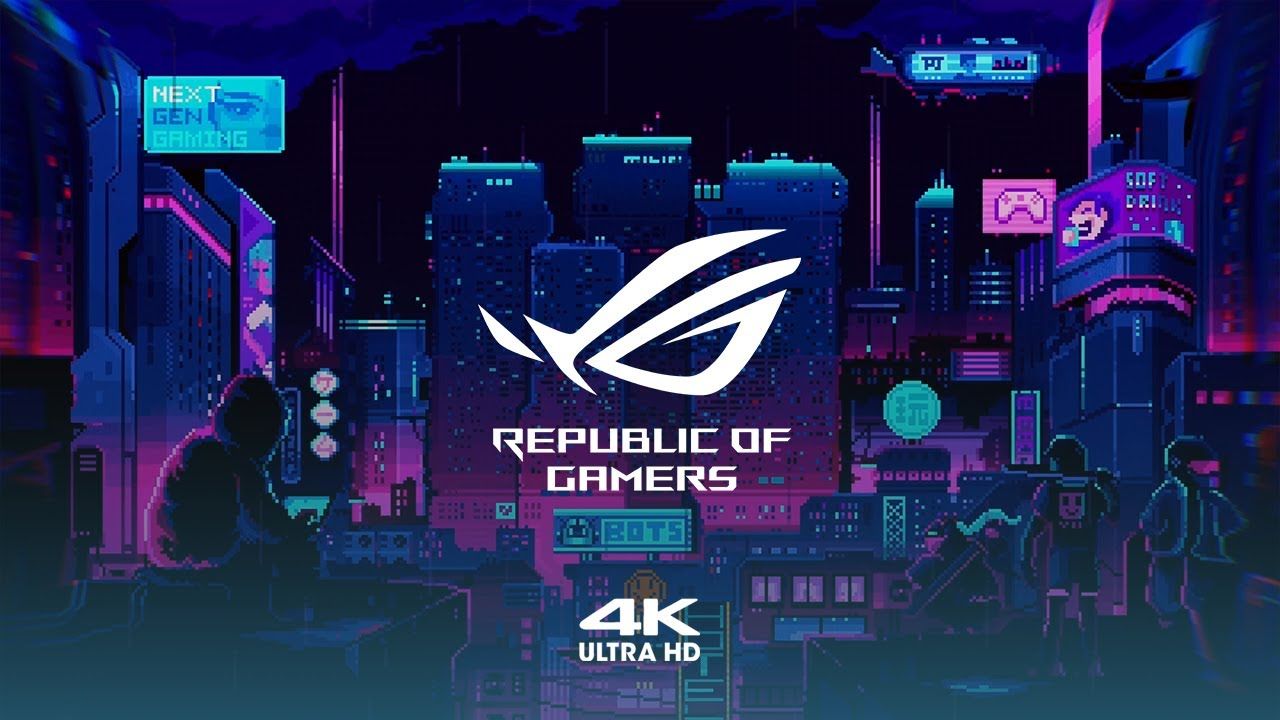 1280x720 Asus City ROG Live Wallpaper / Screensaver