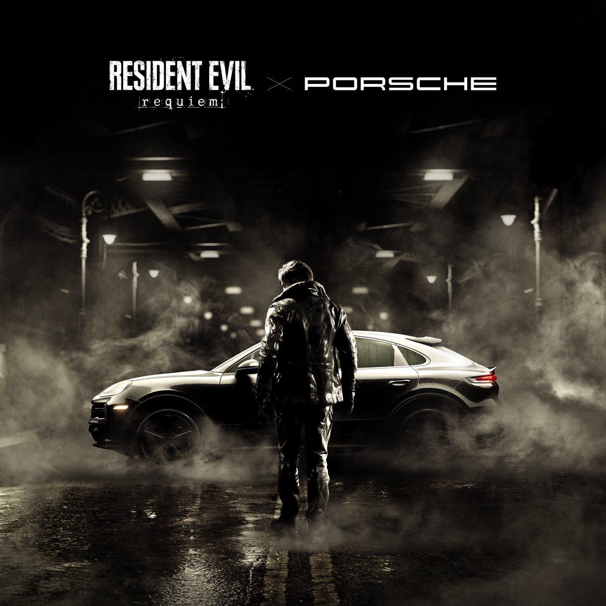 1200x1200 Leon's Porsche in RESIDENT EVIL 9: REQUIEM, Official Capcom x Porsche collaboration